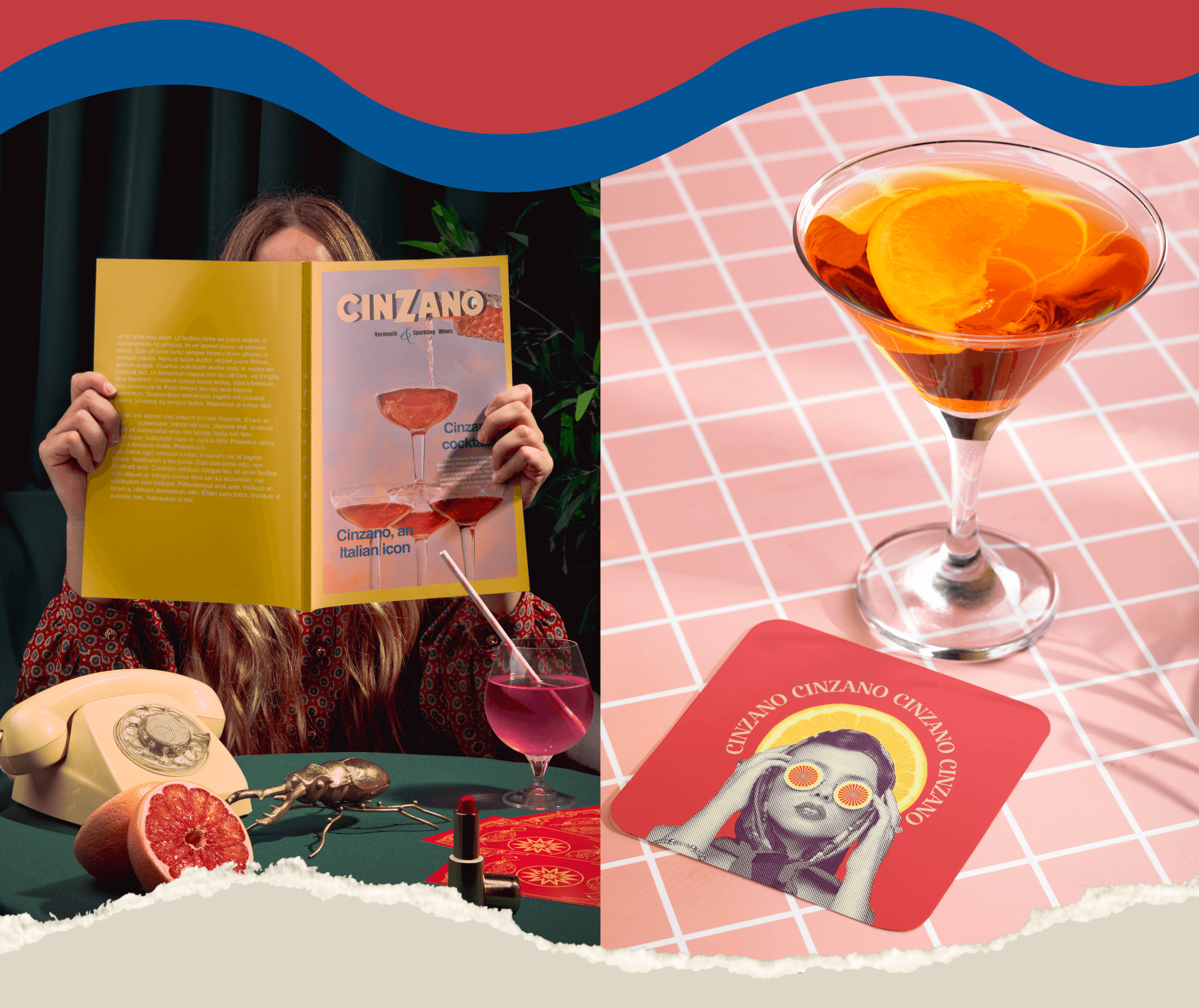 Cinzano | Corporate website redesign — Изображение №4 — Интерфейсы, Брендинг на Dprofile