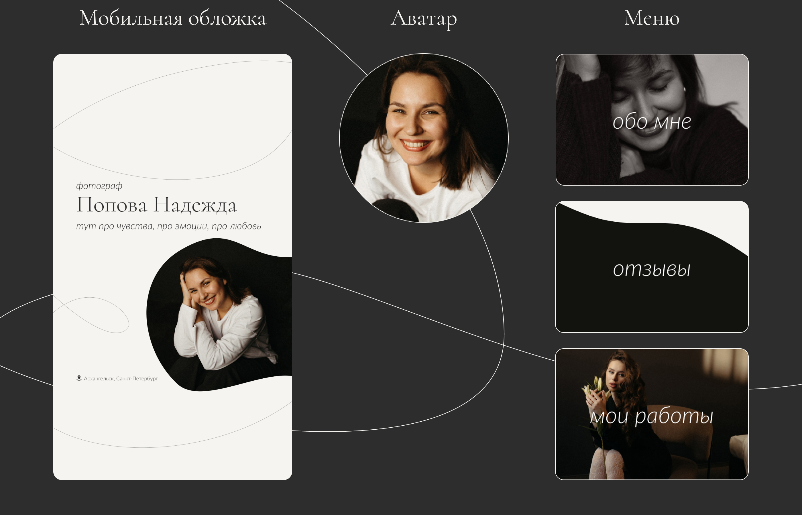 Оформление сообщества ВК для фотографа — Изображение №3 — Интерфейсы на Dprofile