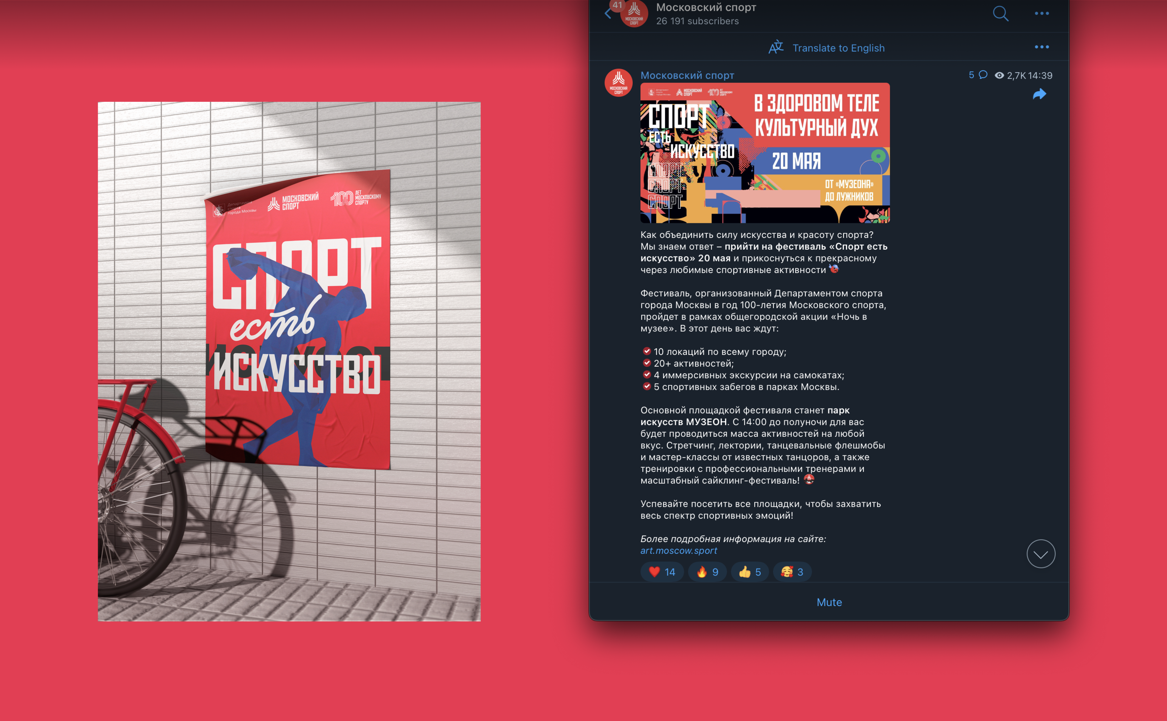 Спорт есть искусство — Изображение №3 — Брендинг, Графика на Dprofile