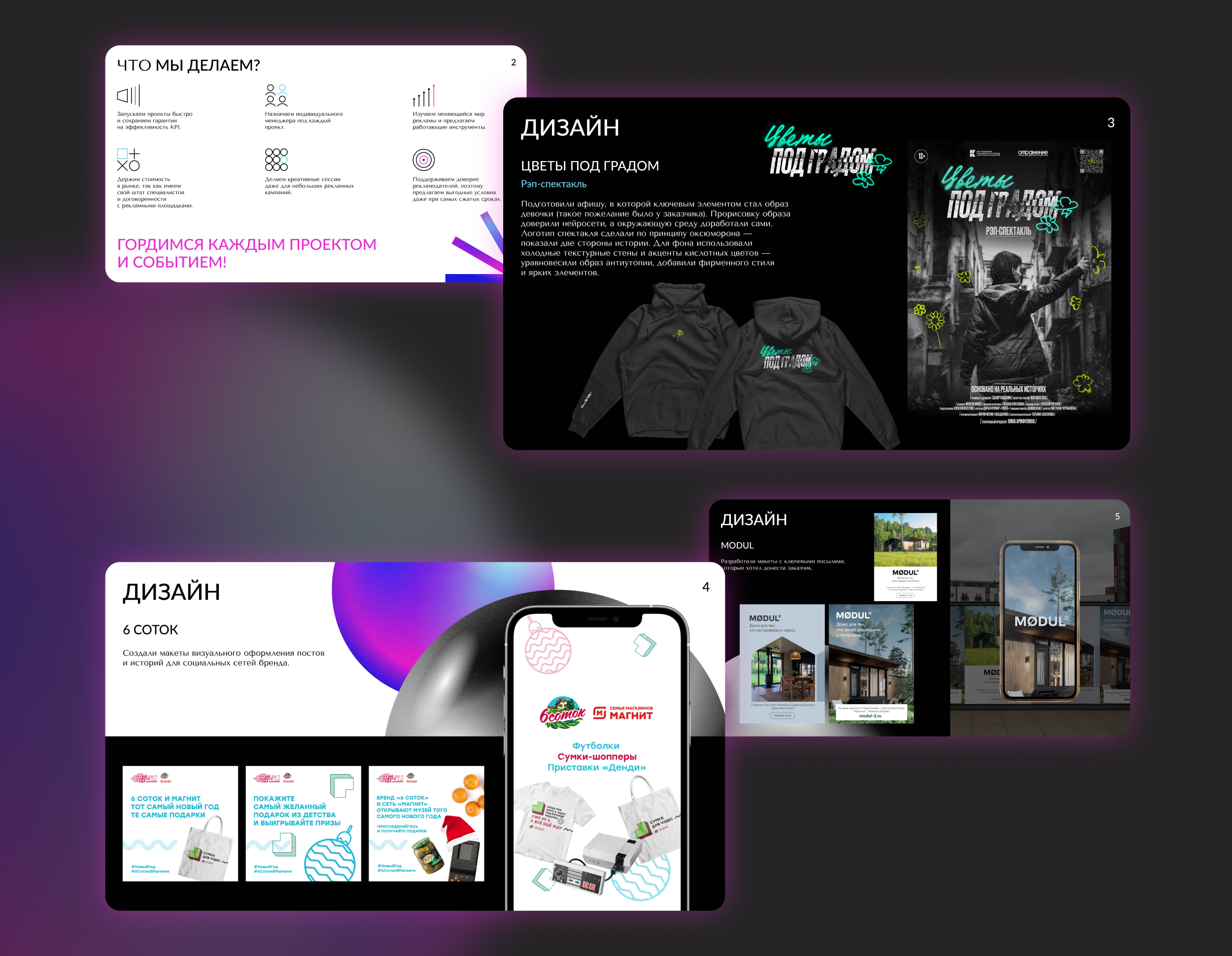 Презентация «SUR AGENCY. Кейсы по дизайну» — Изображение №2 — Графика на Dprofile