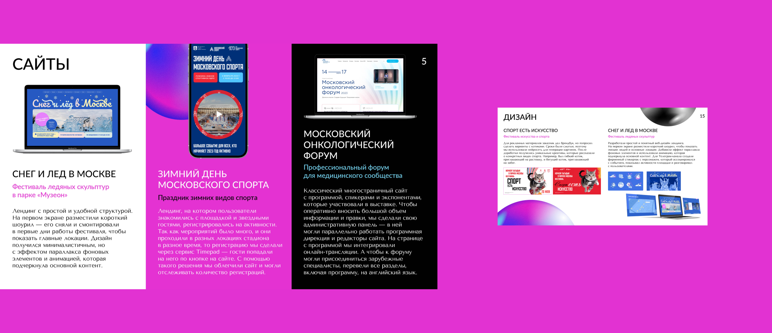 Презентация «SUR AGENCY. Отчетная презентация за год» — Изображение №2 — Графика на Dprofile