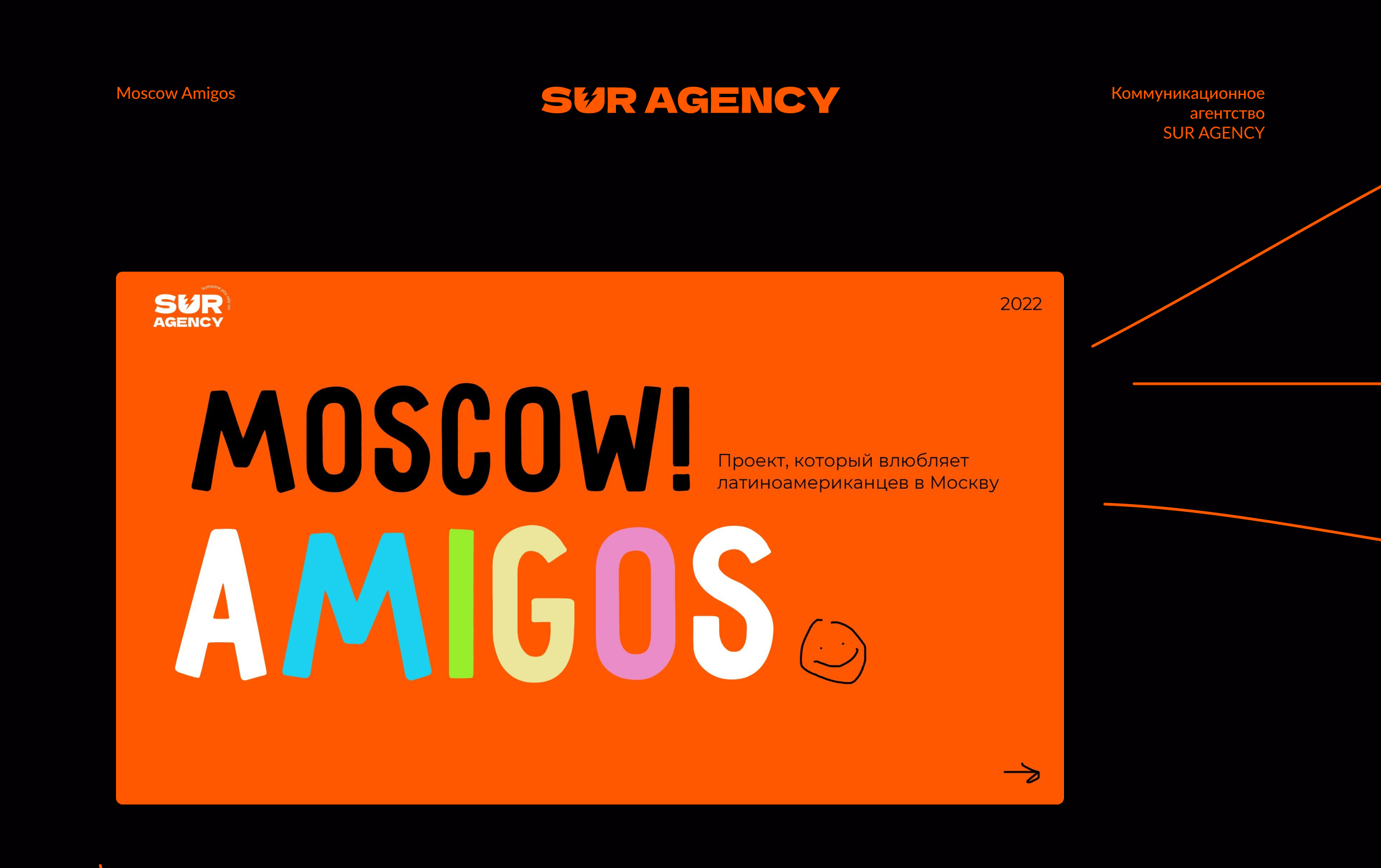 Презентация для «Moscow Amigos» — Изображение №1 — Графика на Dprofile