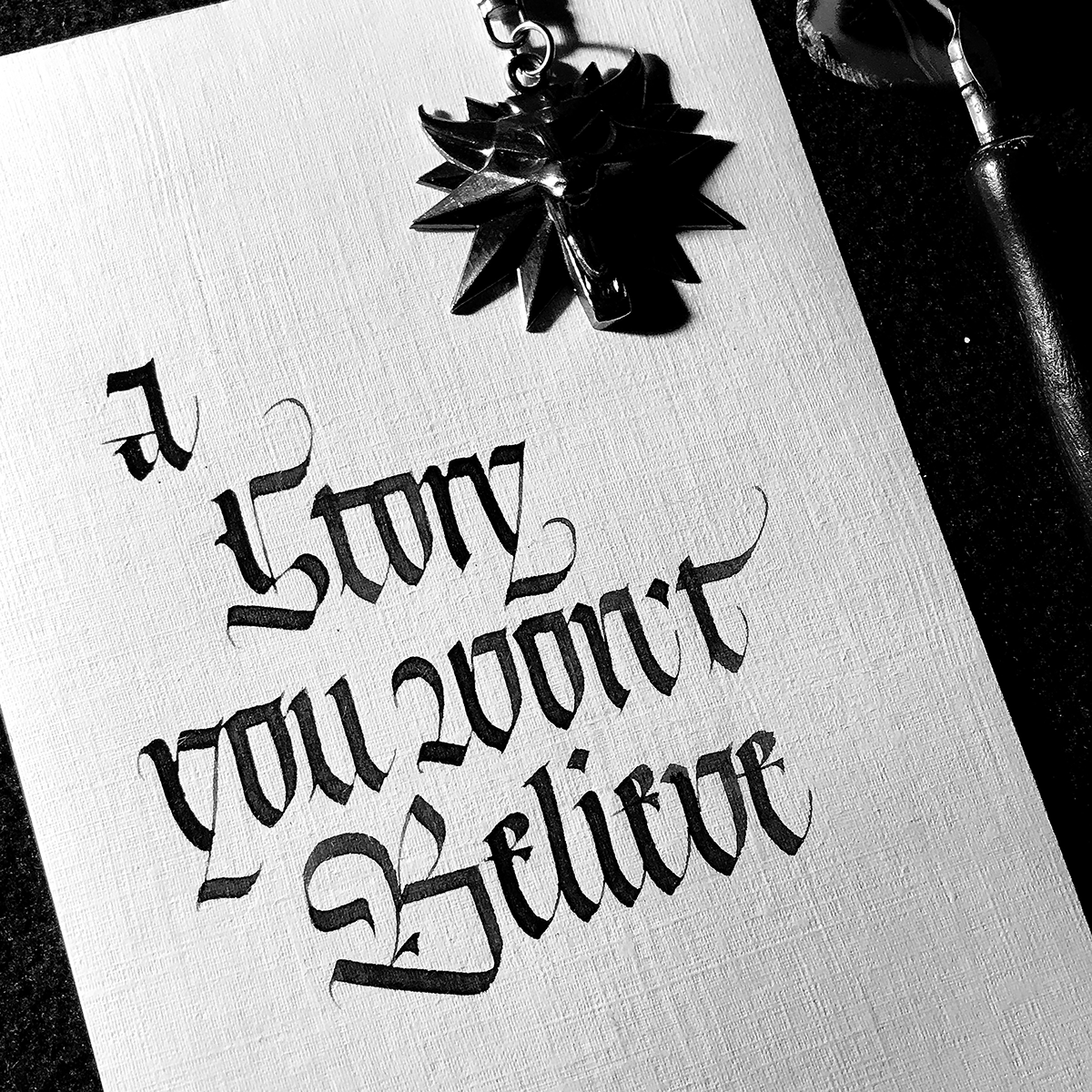 The Witcher 3: Blackletter — Изображение №5 — Брендинг, Графика на Dprofile