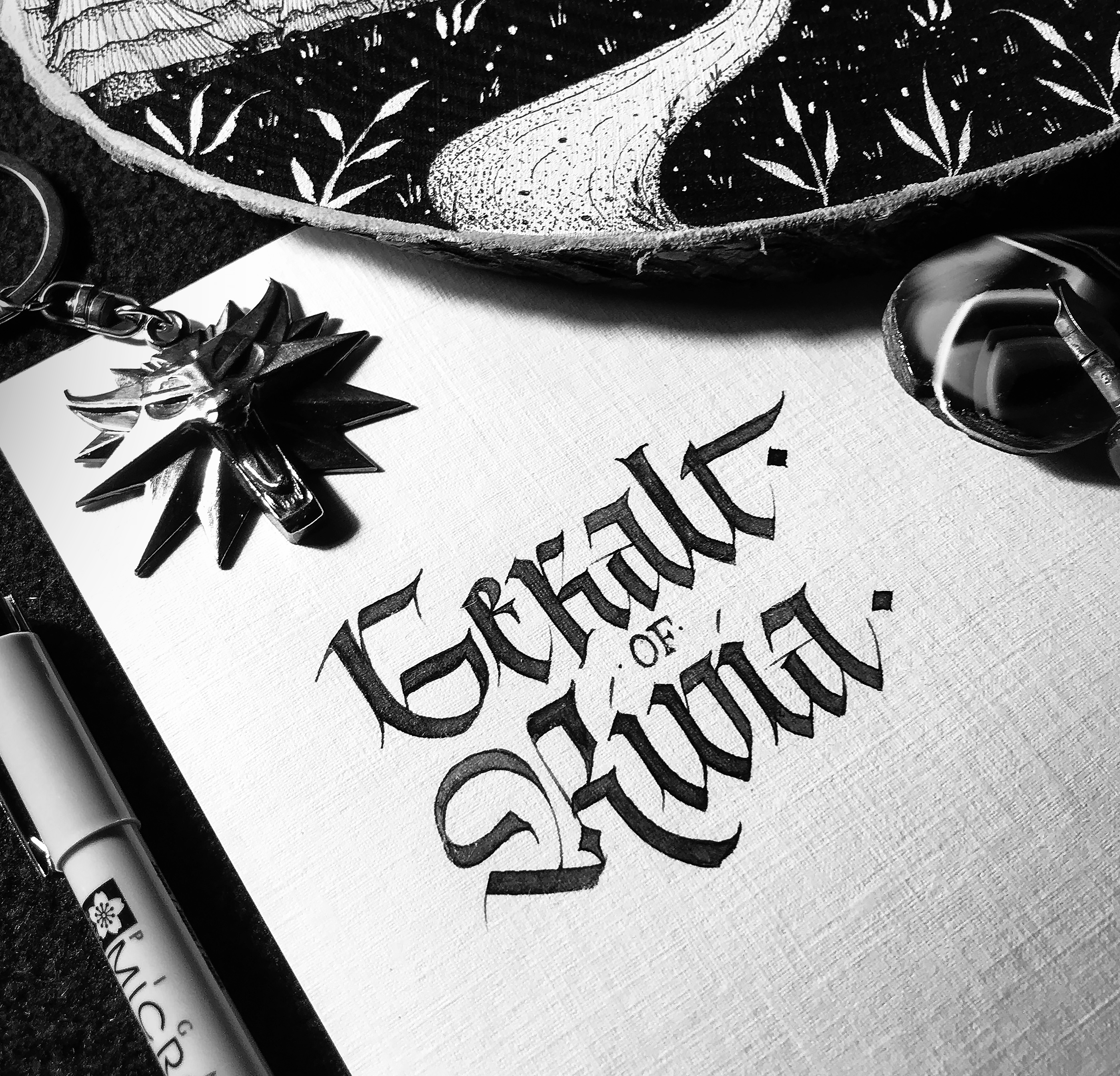 The Witcher 3: Blackletter — Изображение №8 — Брендинг, Графика на Dprofile