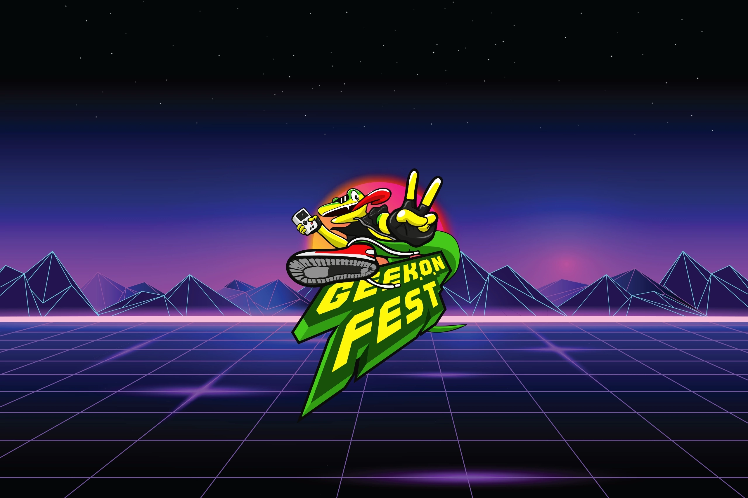 GEEKON FEST 2. Разработка логотипа — Изображение №2 — Брендинг, Иллюстрация на Dprofile