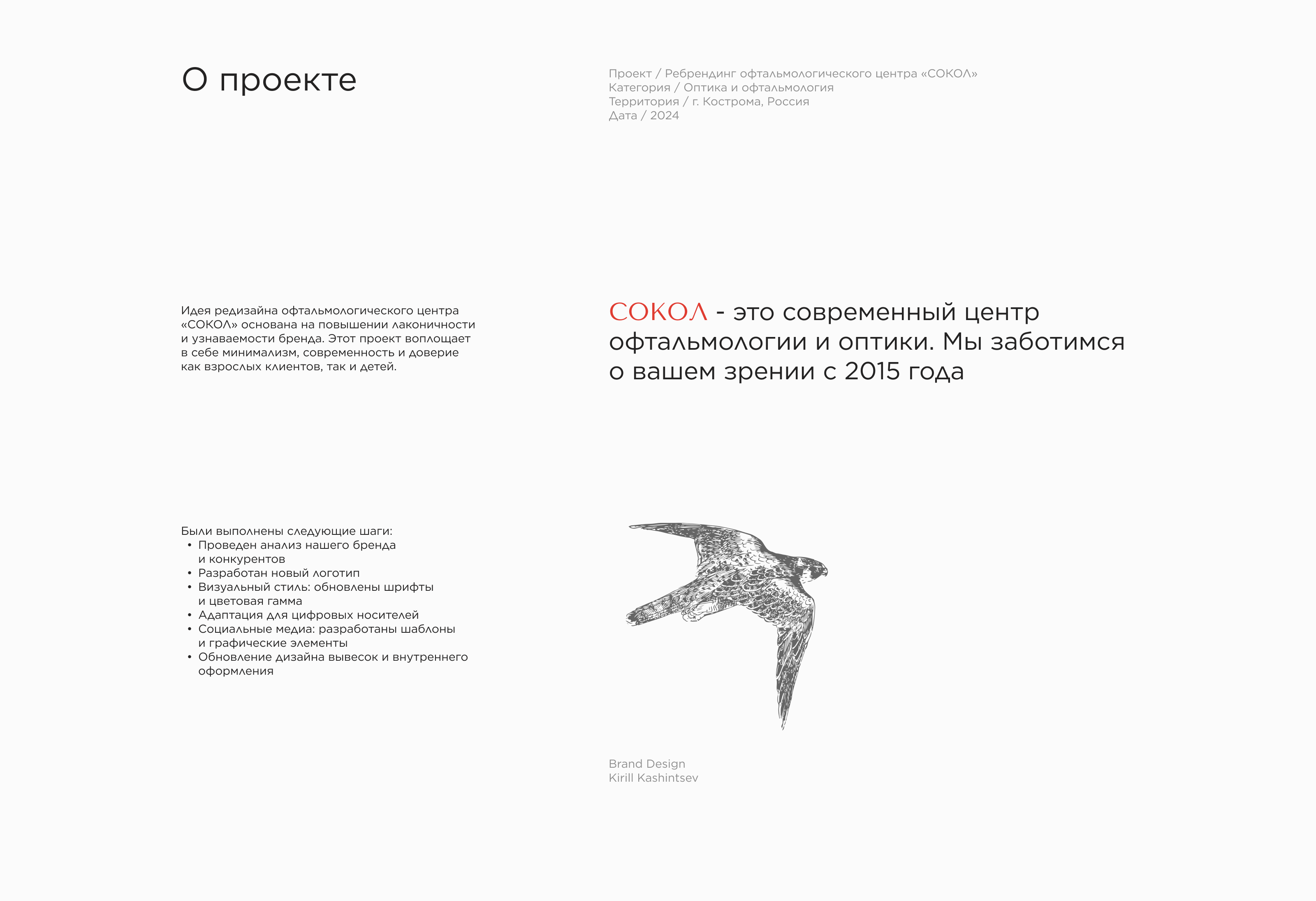 ReBRAND | СОКОЛ | ОПТИКА — Изображение №2 — Брендинг на Dprofile