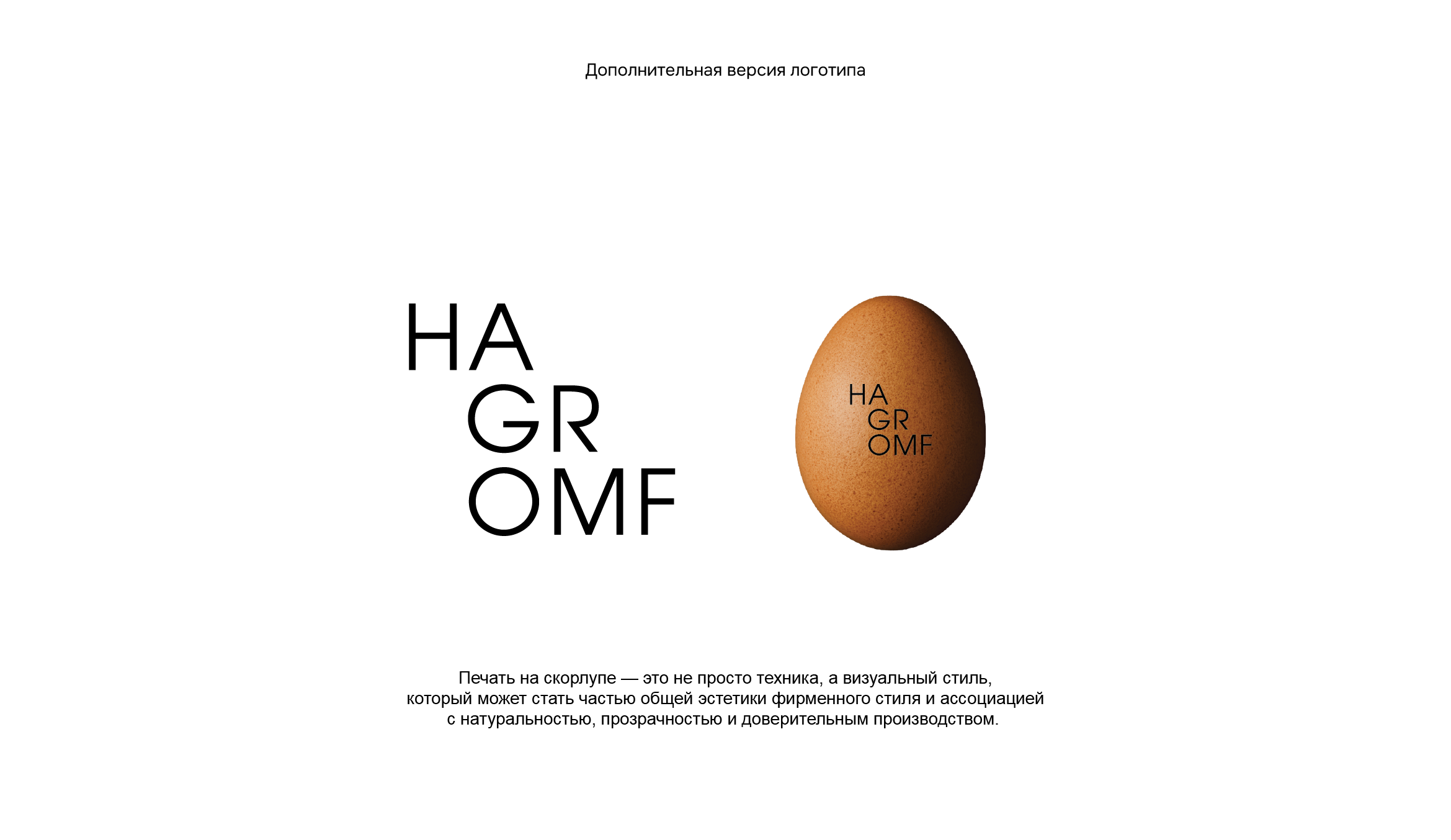 Hagromf | Brand identity — Изображение №3 — Брендинг на Dprofile