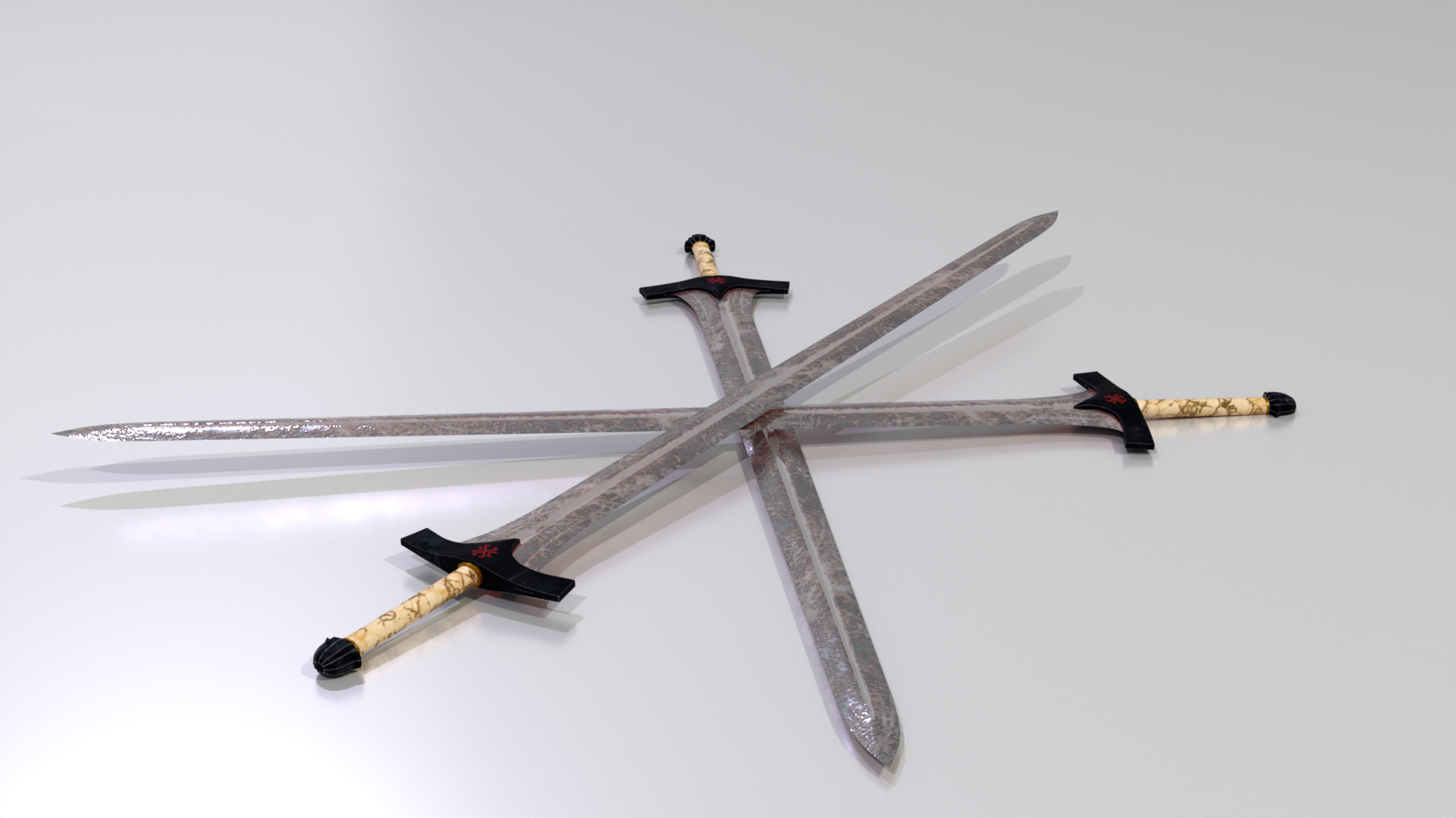 Серебряный меч — Изображение №1 — Графика, 3D на Dprofile