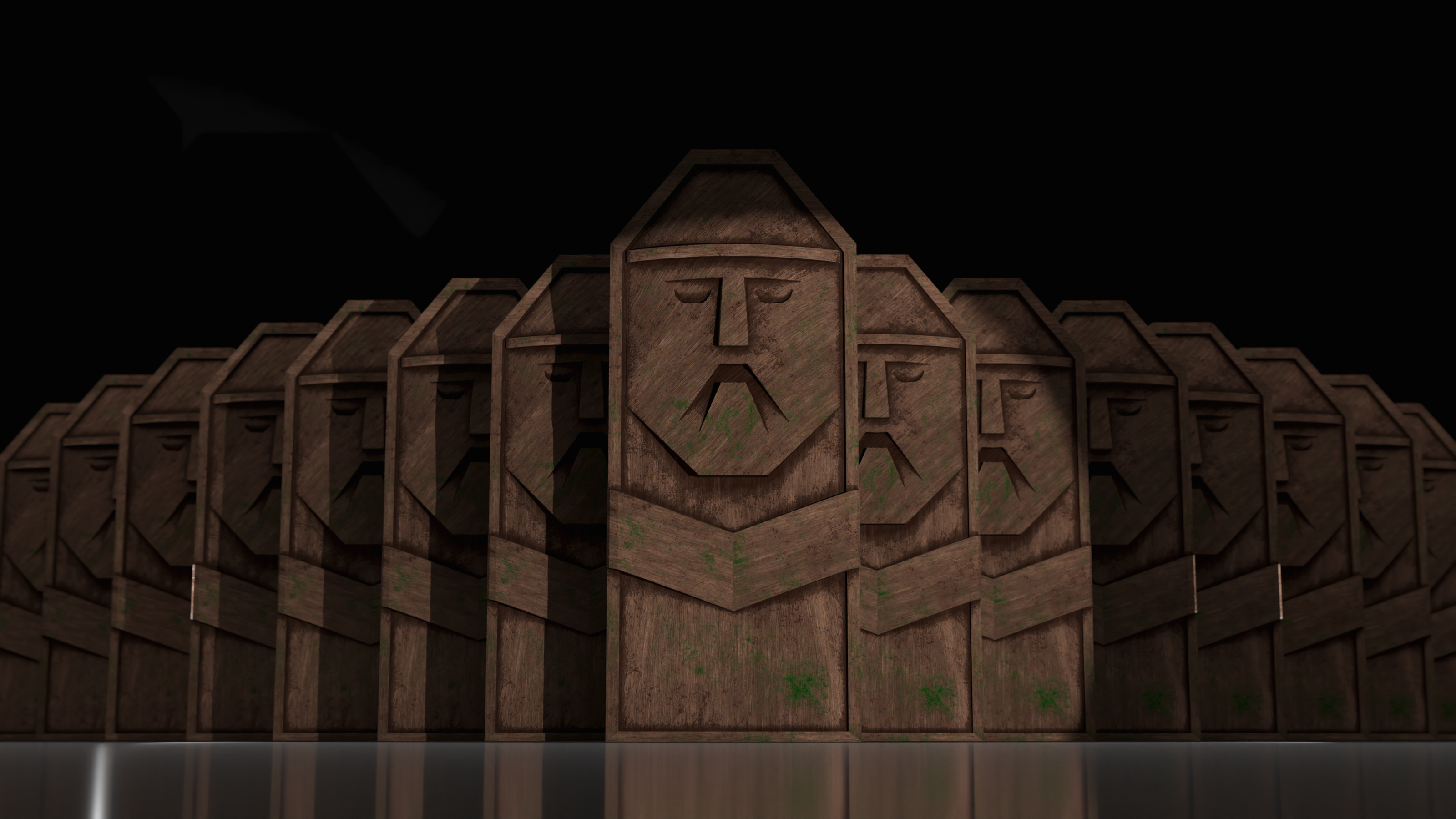 Деревянный идол — Изображение №1 — Иллюстрация, 3D на Dprofile