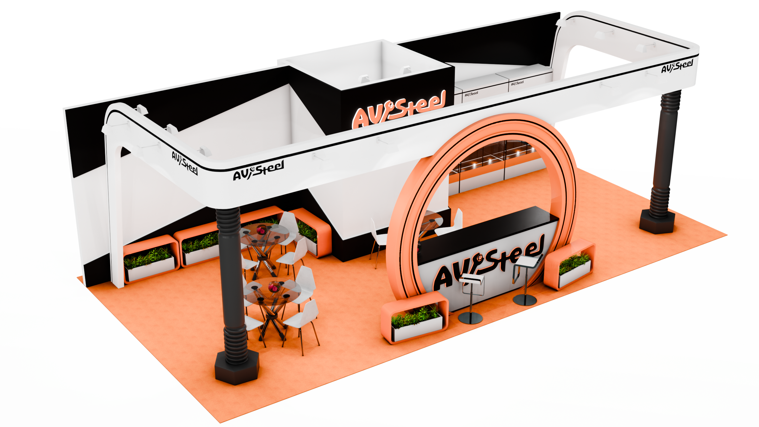 Выставочный стенд — Изображение №1 — Графика, 3D на Dprofile