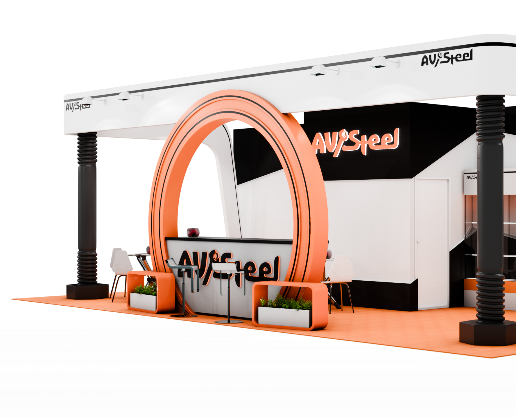 Выставочный стенд на Dprofile