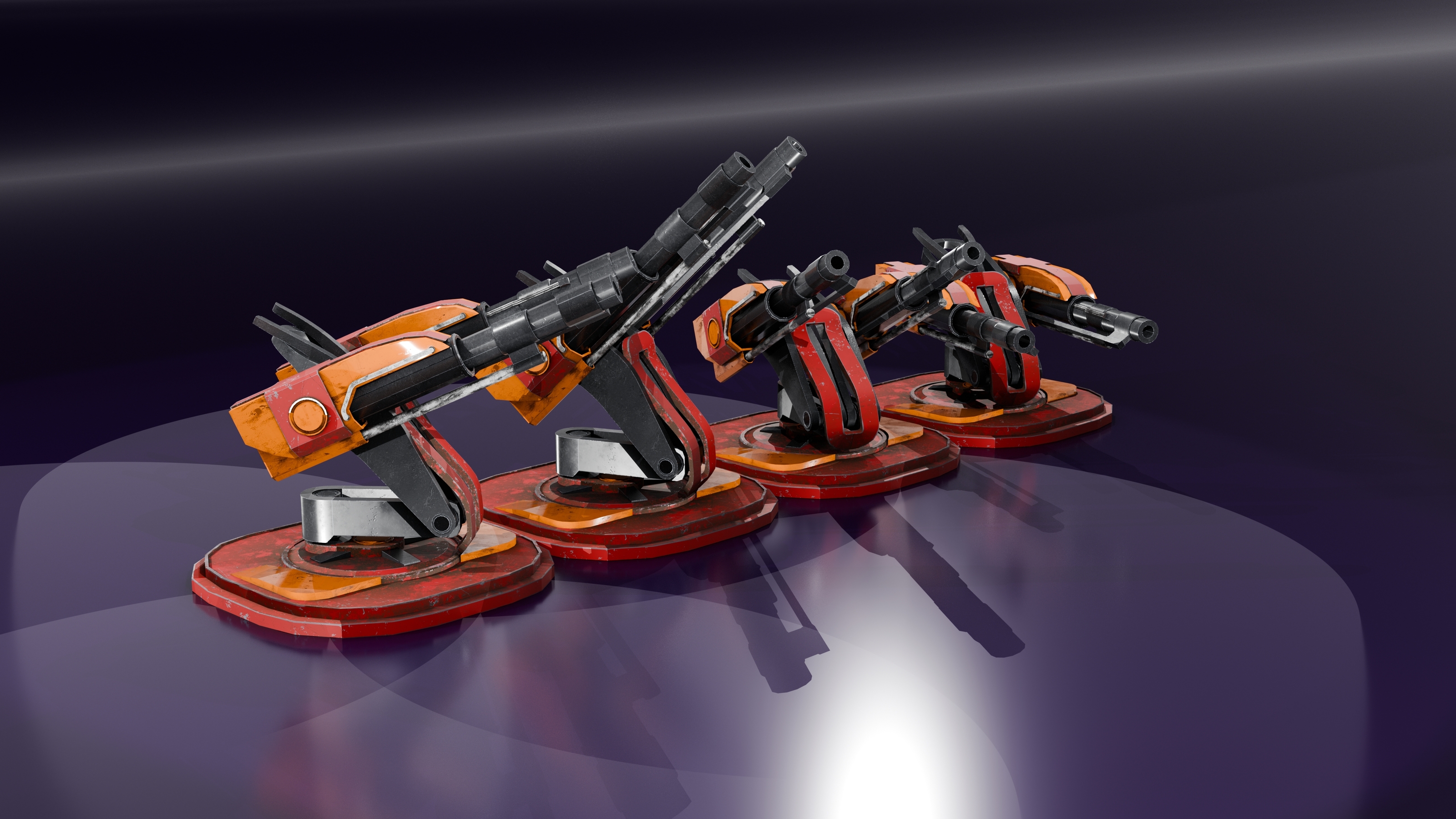 Турель Sci-fi — Изображение №1 — Графика, 3D на Dprofile