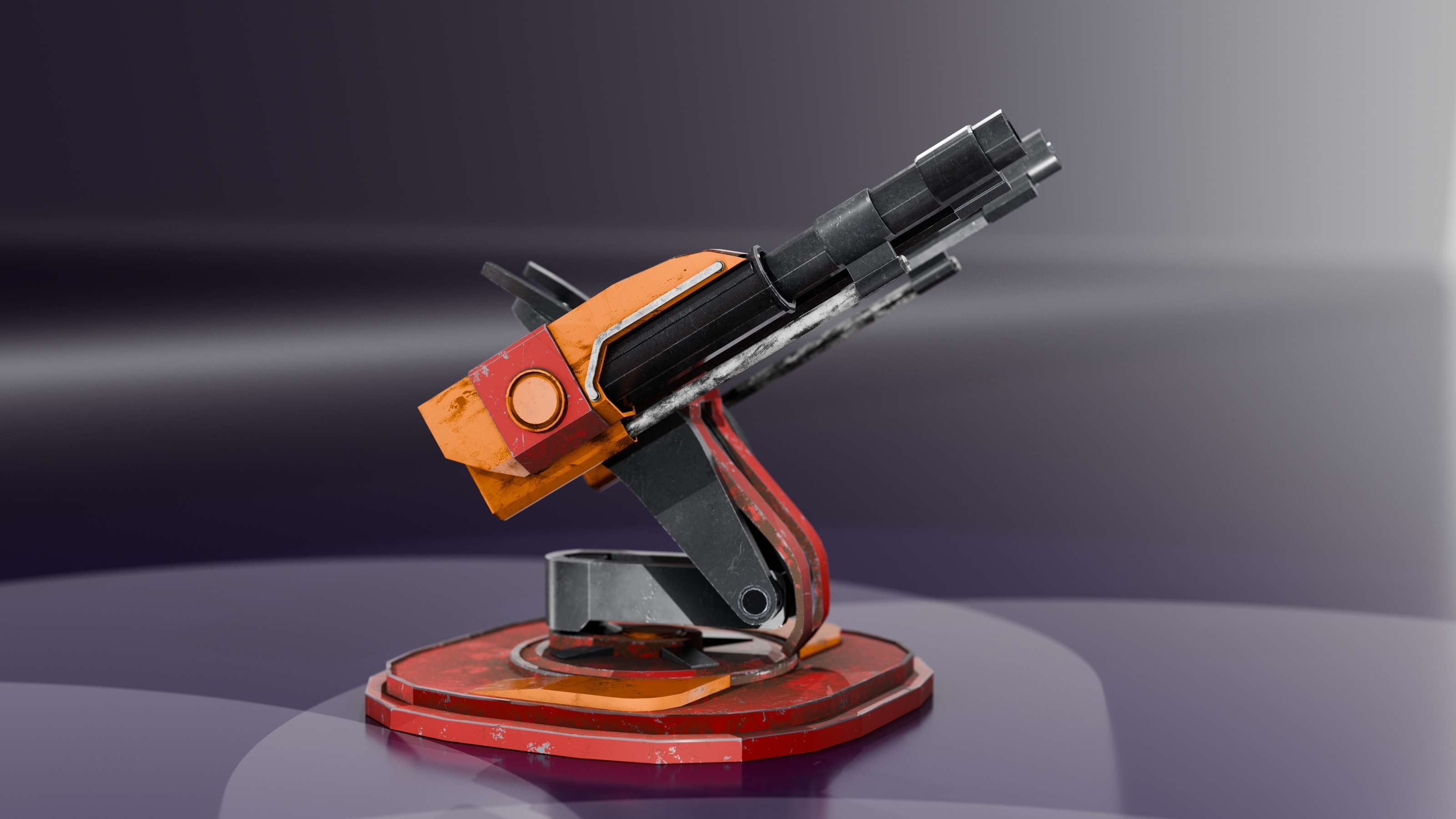 Турель Sci-fi — Изображение №2 — Графика, 3D на Dprofile