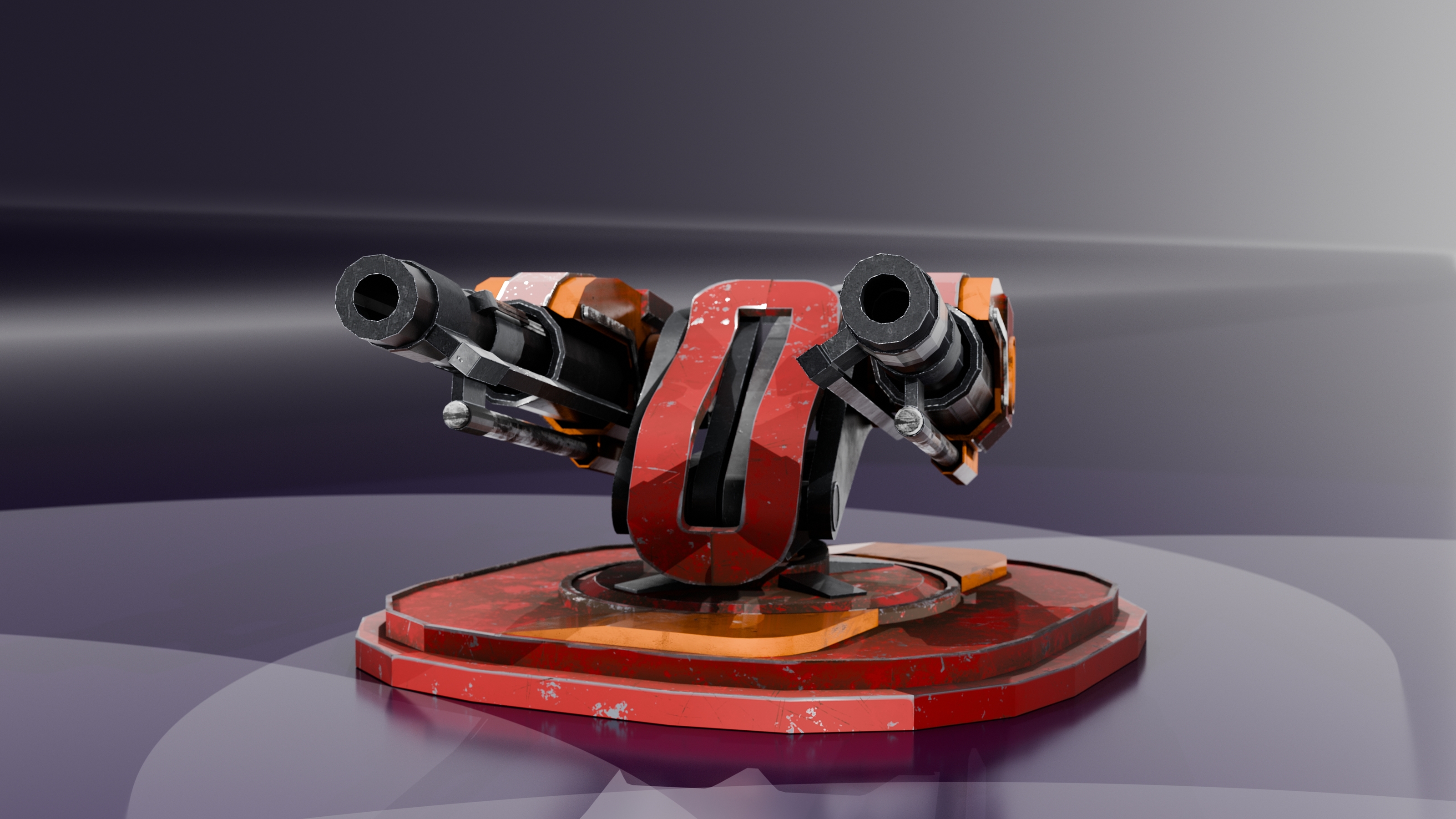 Турель Sci-fi — Изображение №3 — Графика, 3D на Dprofile