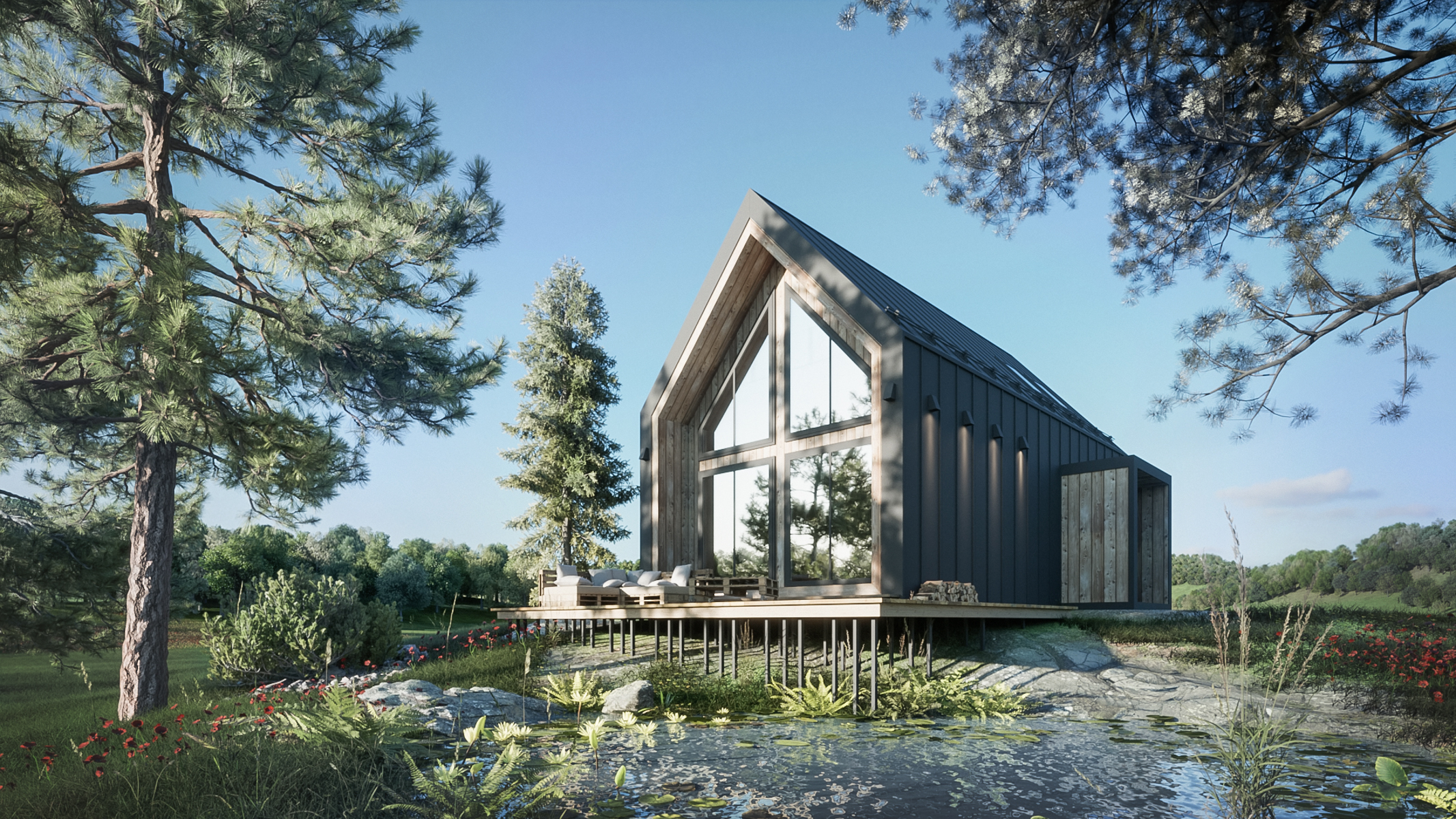 3D Визуализация экстерьера — Изображение №1 — 3D на Dprofile