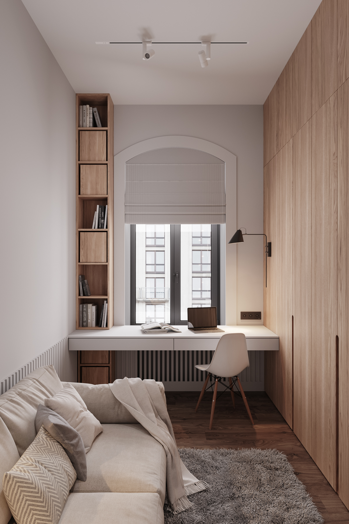 3D Визуализация квартиры-студии — Изображение №1 — 3D на Dprofile