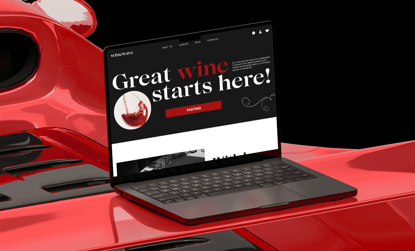 ONLINE WINE STORE | WEBSITE | TILDA — Изображение №6 — Интерфейсы на Dprofile