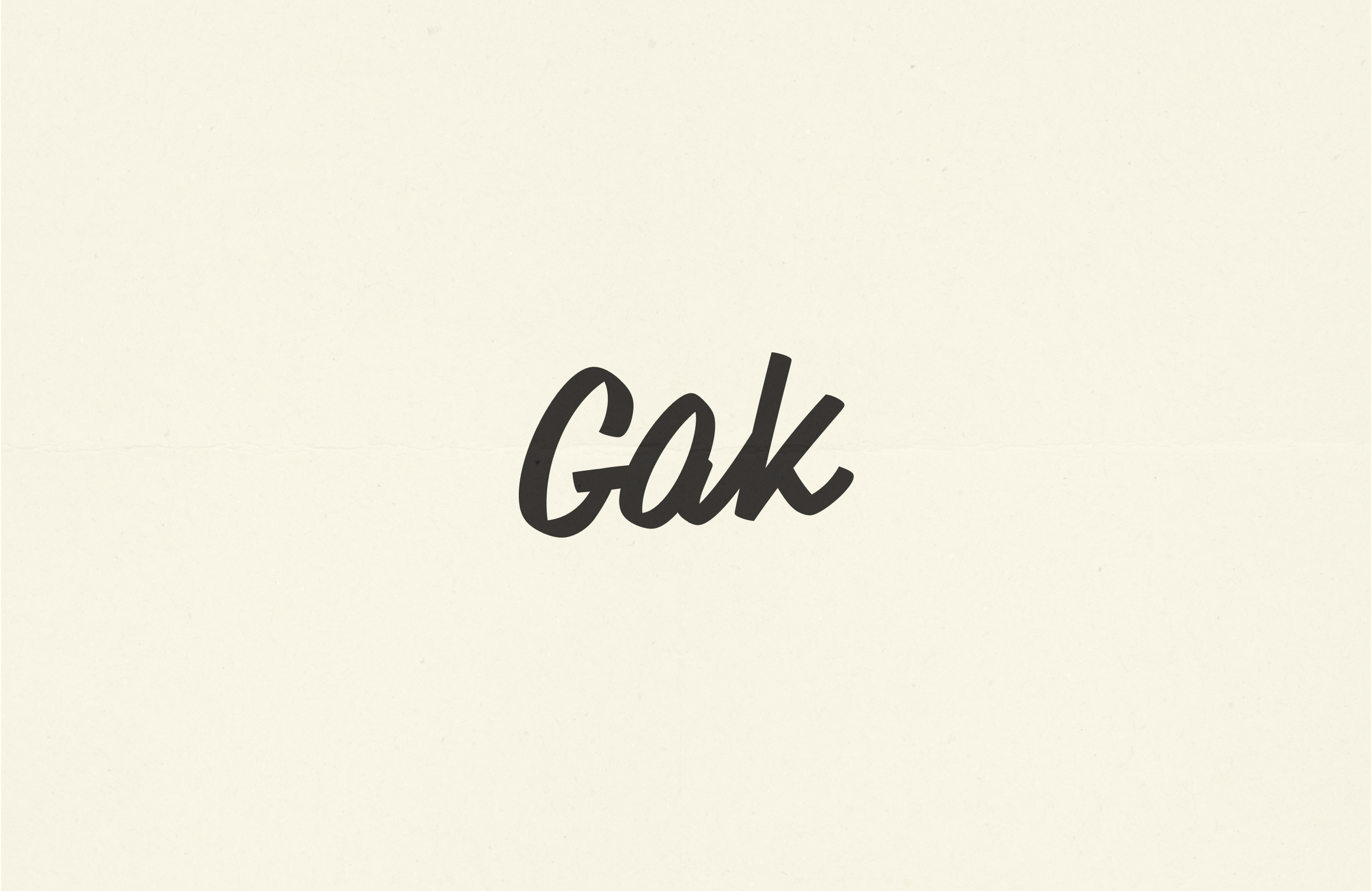 GAK VINTAGE FURNITURE STORE BRANDING IDENTITY — Изображение №1 — Брендинг на Dprofile