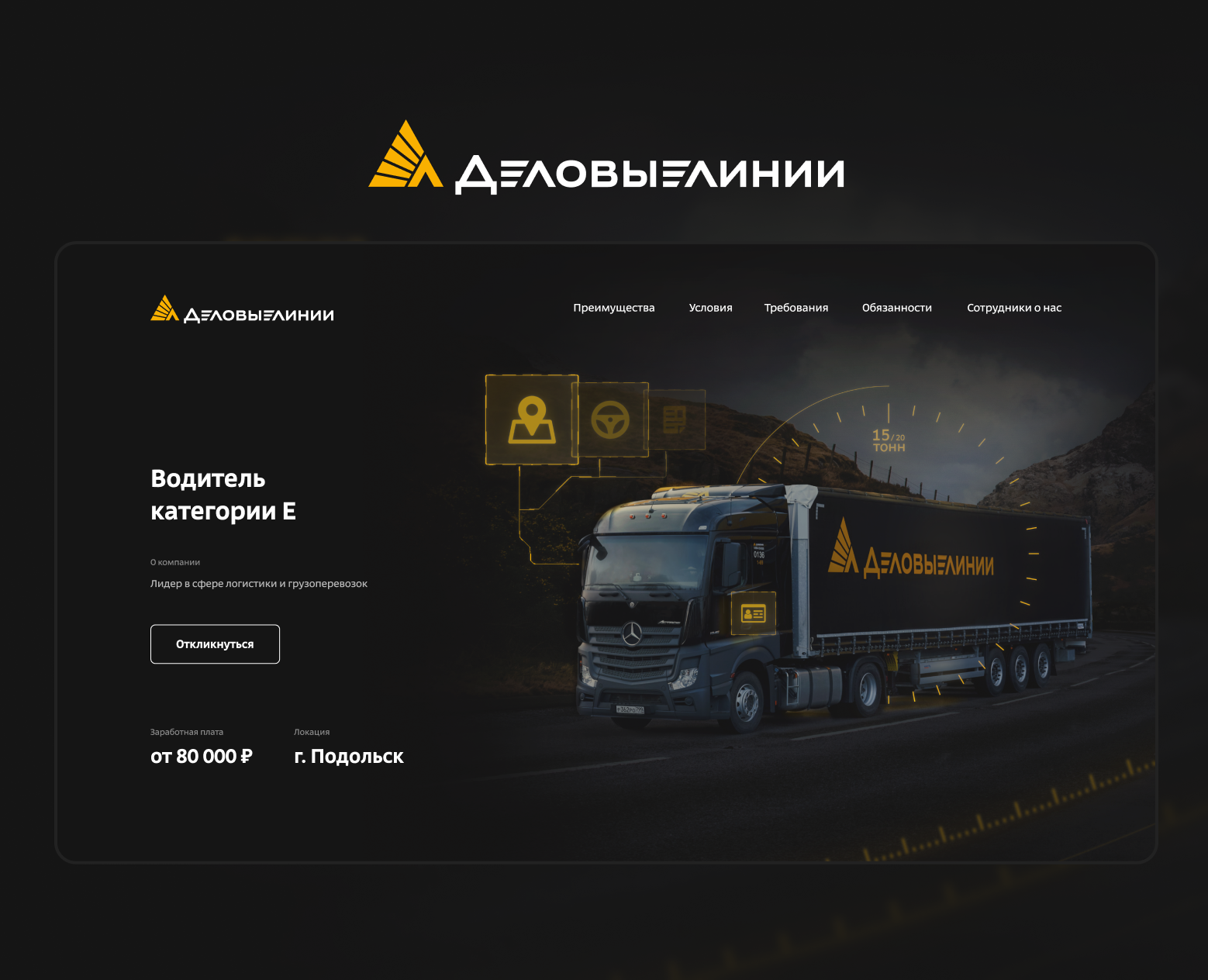 Глубокая аналитика и разработка лендингов | Dellin — Интерфейсы, Маркетинг на Dprofile