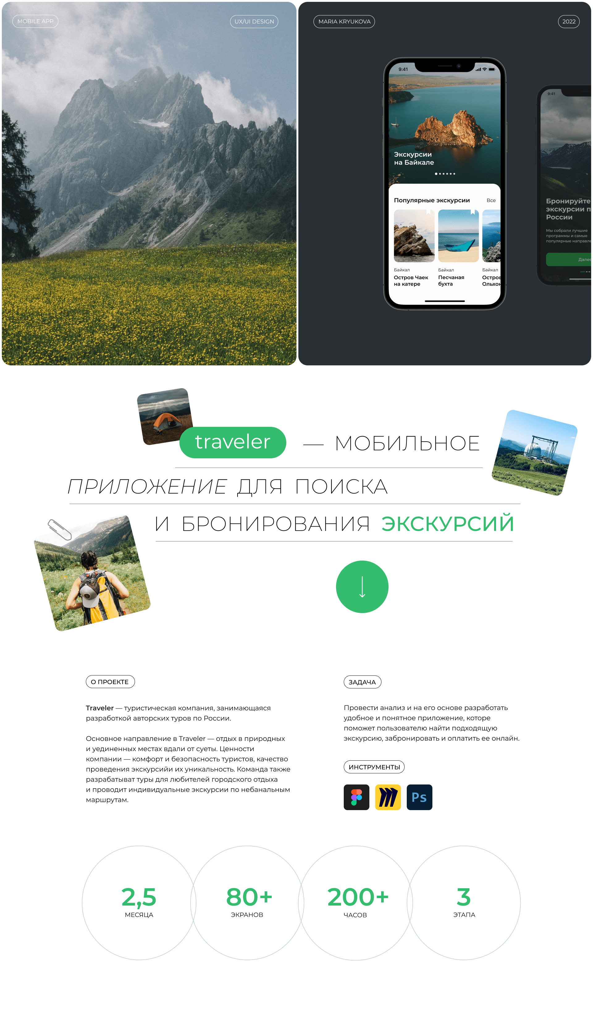 Traveler Mobile App — Изображение №1 — Интерфейсы на Dprofile
