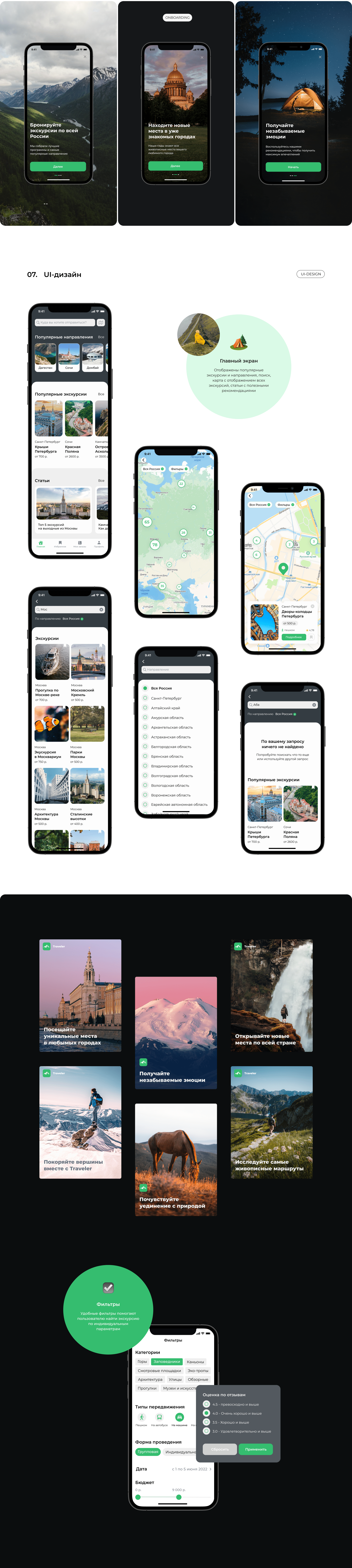 Traveler Mobile App — Изображение №6 — Интерфейсы на Dprofile