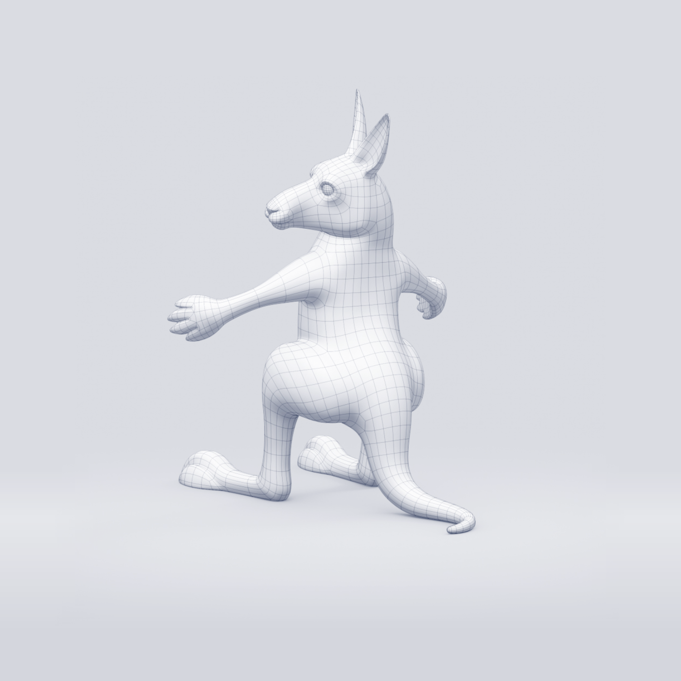 Кенгуру — подставка для смартфона — Изображение №8 — 3D, Анимация на Dprofile
