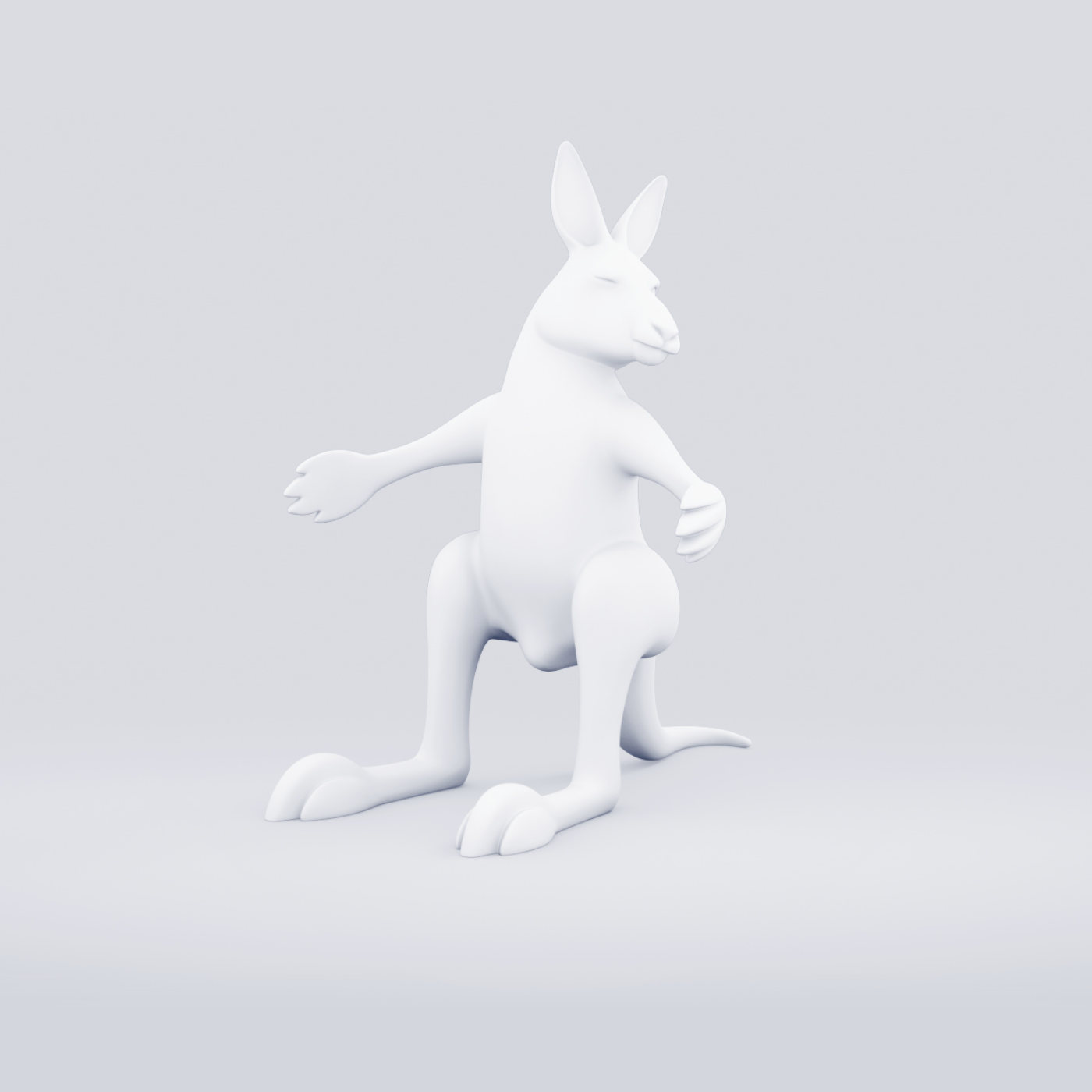 Кенгуру — подставка для смартфона — Изображение №5 — 3D, Анимация на Dprofile