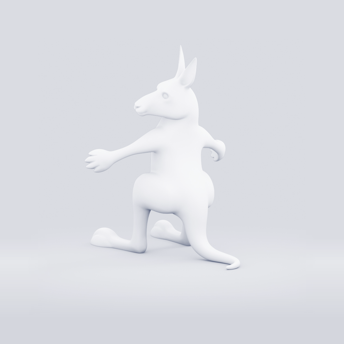 Кенгуру — подставка для смартфона — Изображение №7 — 3D, Анимация на Dprofile