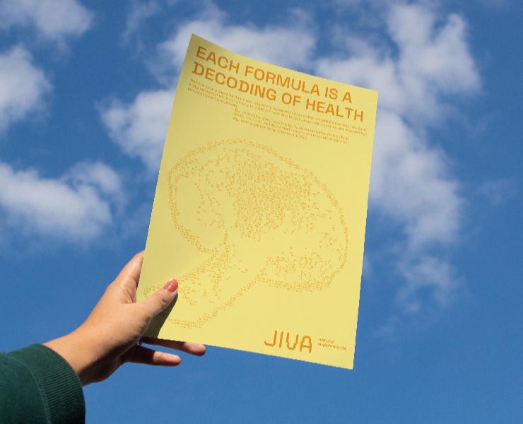 JIVA |Фирменный стиль для бренда бадов на Dprofile