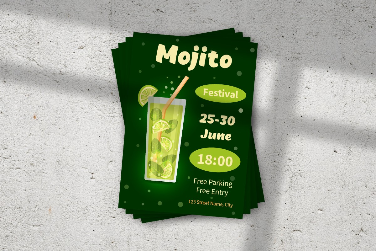 Приглашение на Мохито фестиваль — Изображение №2 — Иллюстрация, Маркетинг на Dprofile