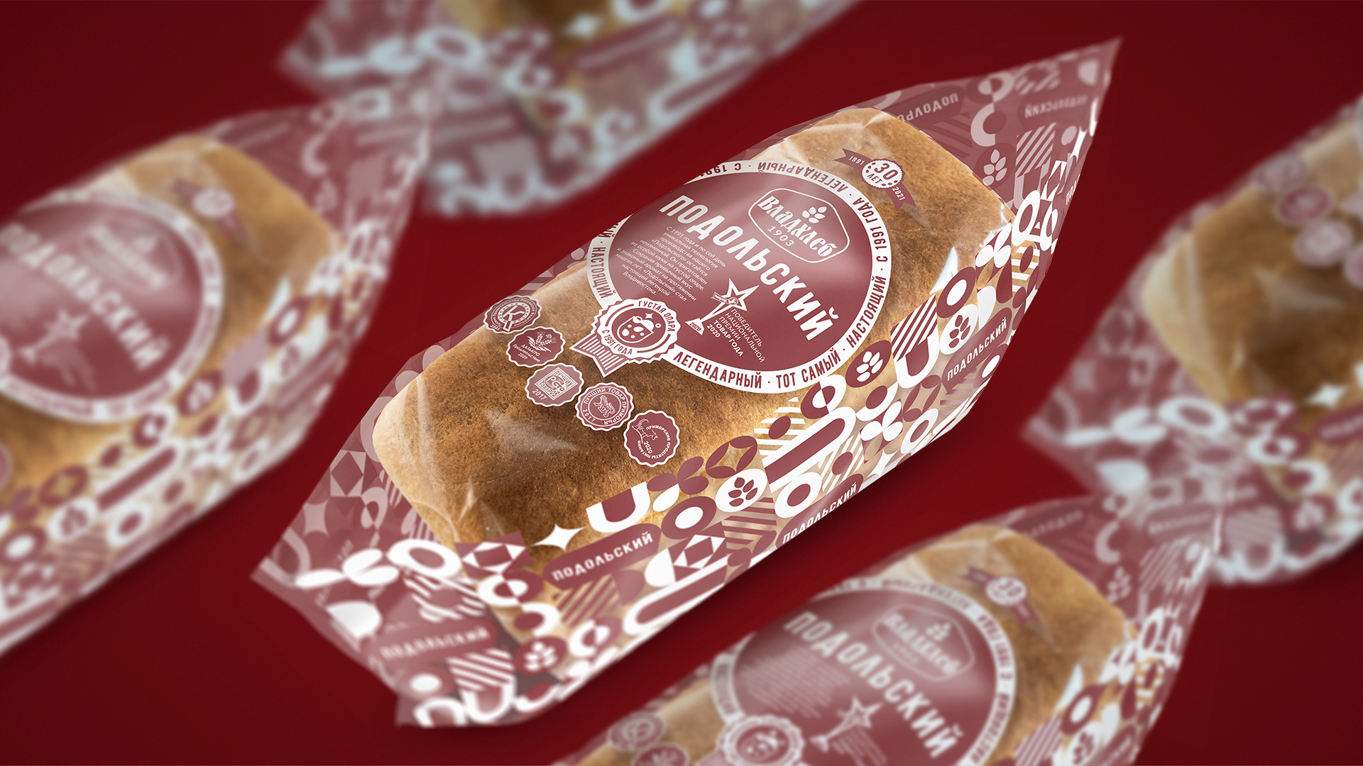 Упаковка. Владхлеб. Хлеб «Подольский» — Изображение №3 — Брендинг на Dprofile