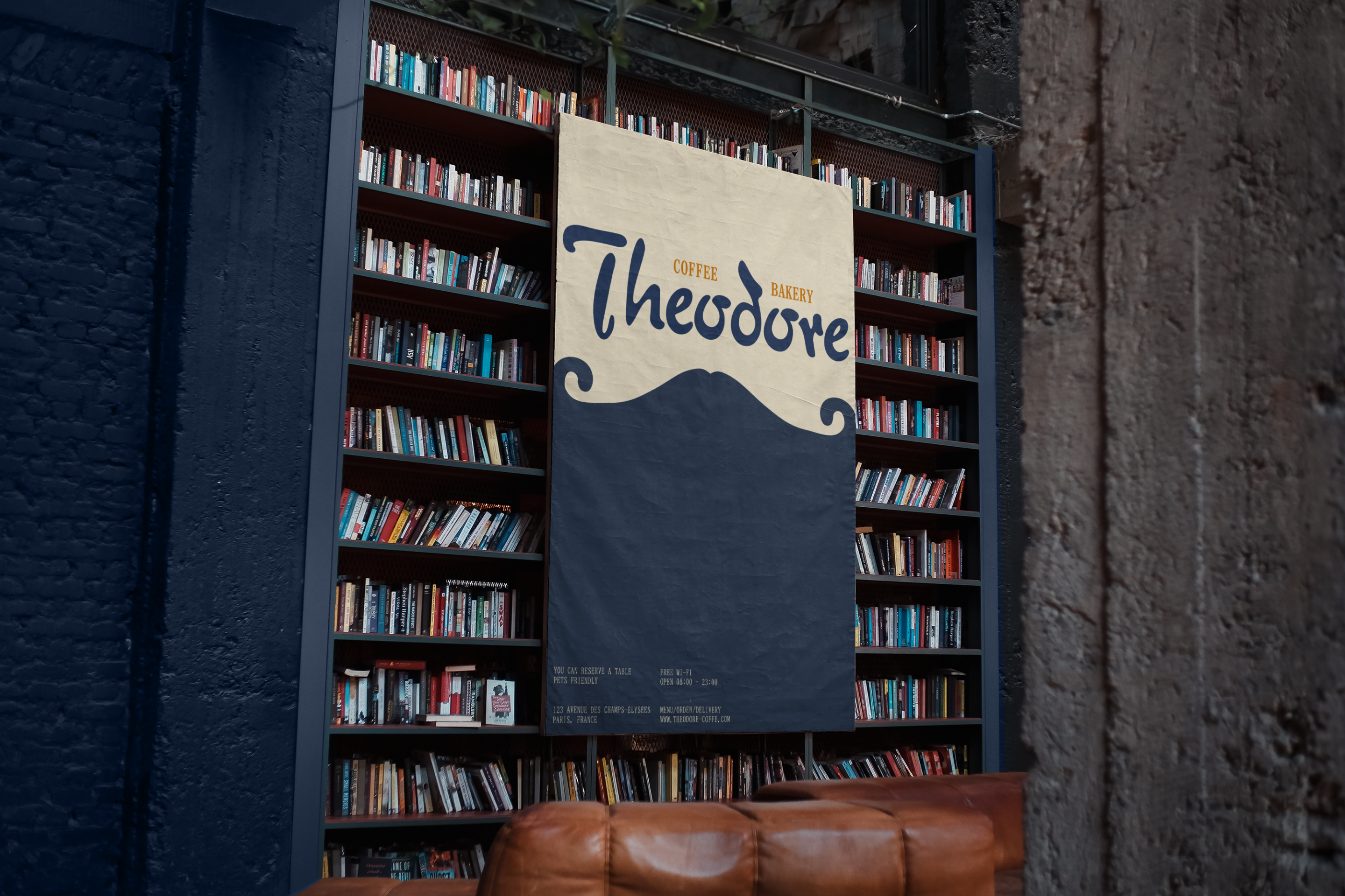 THEODORE | COFFEE SHOP IDENTITY — Изображение №6 — Брендинг, Графика на Dprofile