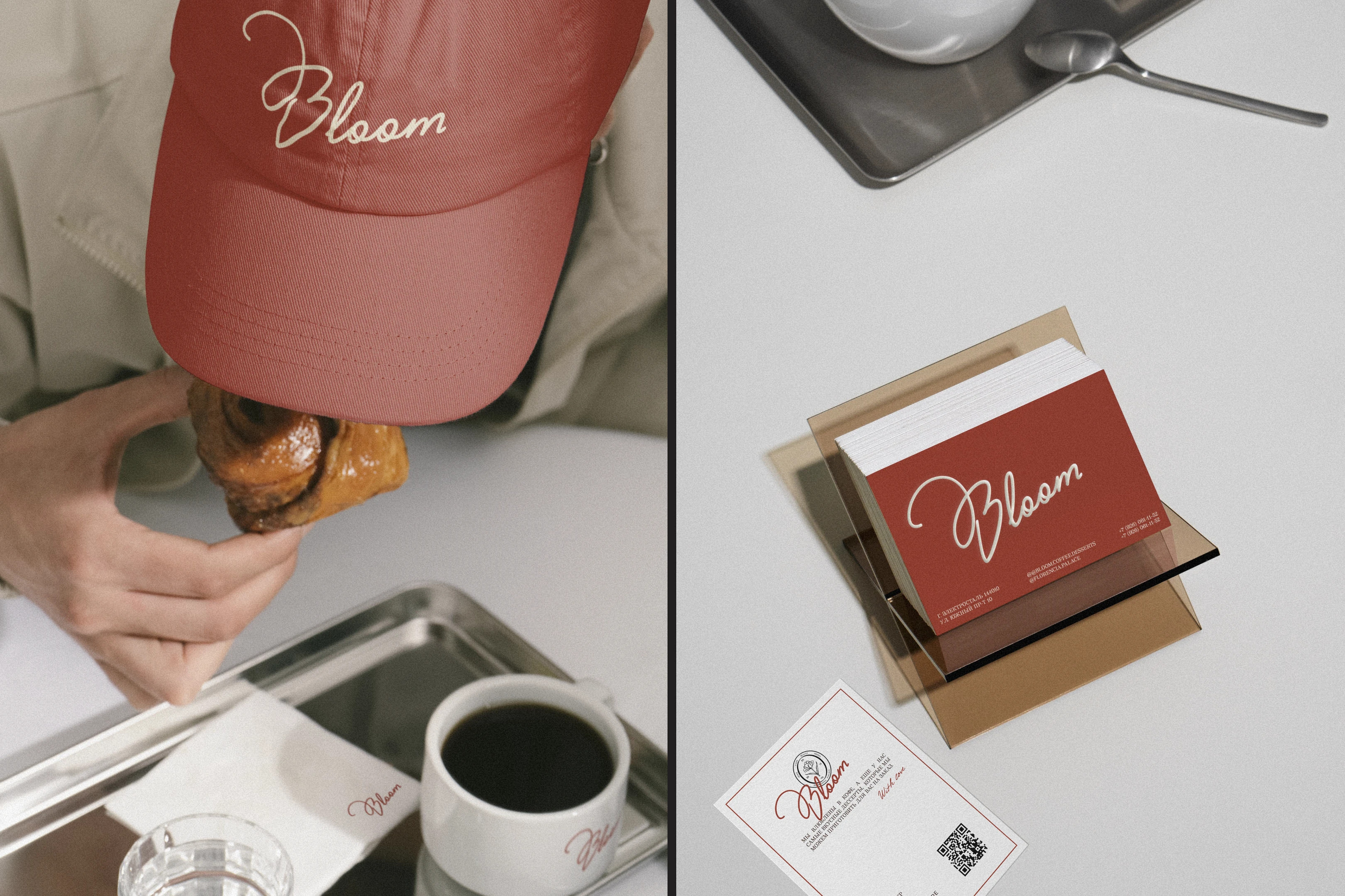 BLOOM COOFFE SHOP BRAND IDENTITY — Изображение №6 — Брендинг, Графика на Dprofile