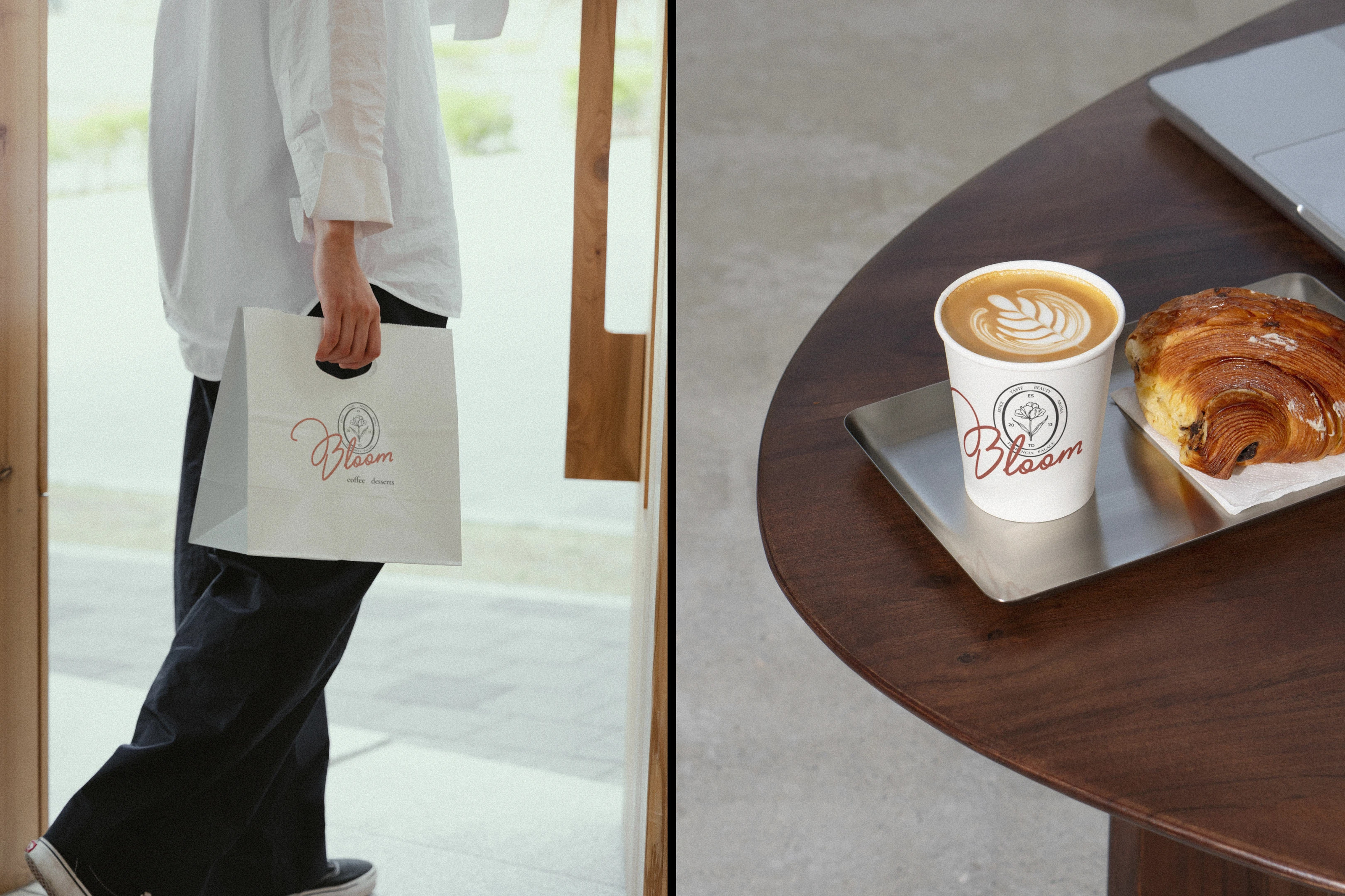 BLOOM COOFFE SHOP BRAND IDENTITY — Изображение №3 — Брендинг, Графика на Dprofile