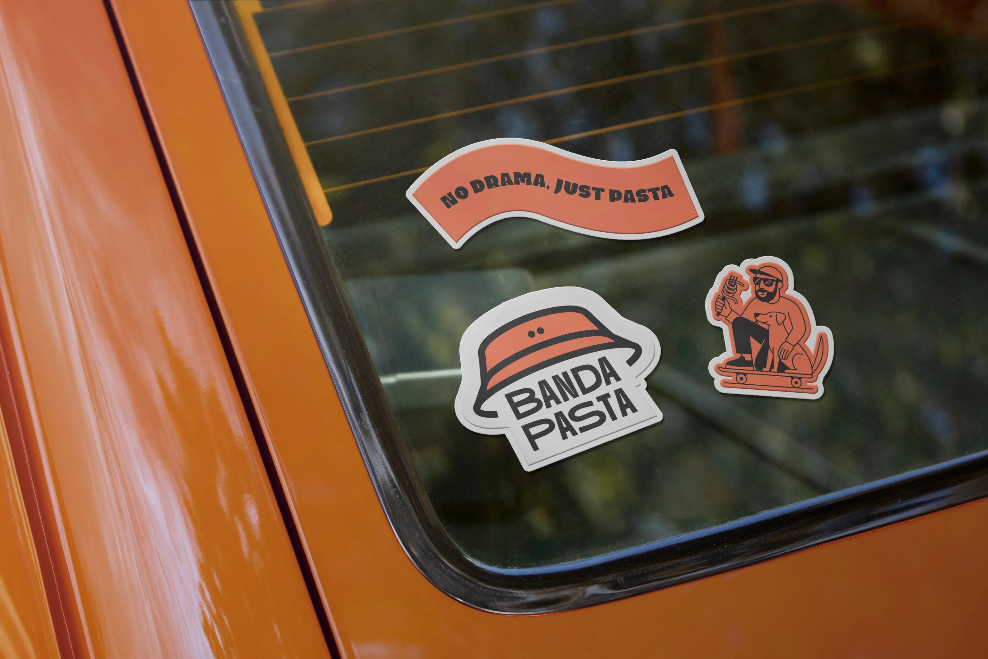 BANDA PASTA BAR BRAND IDENTITY — Изображение №12 — Брендинг, Графика на Dprofile
