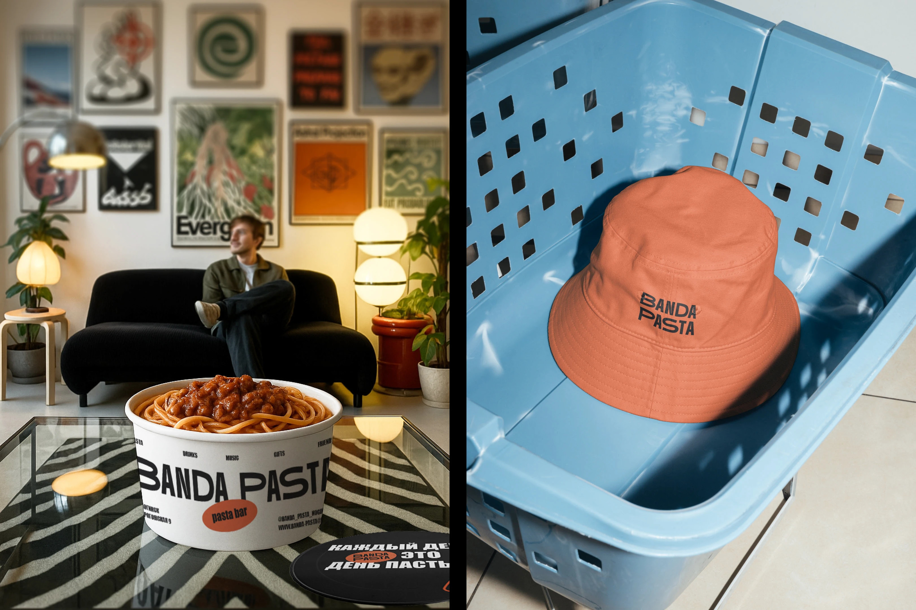 BANDA PASTA BAR BRAND IDENTITY — Изображение №24 — Брендинг, Графика на Dprofile