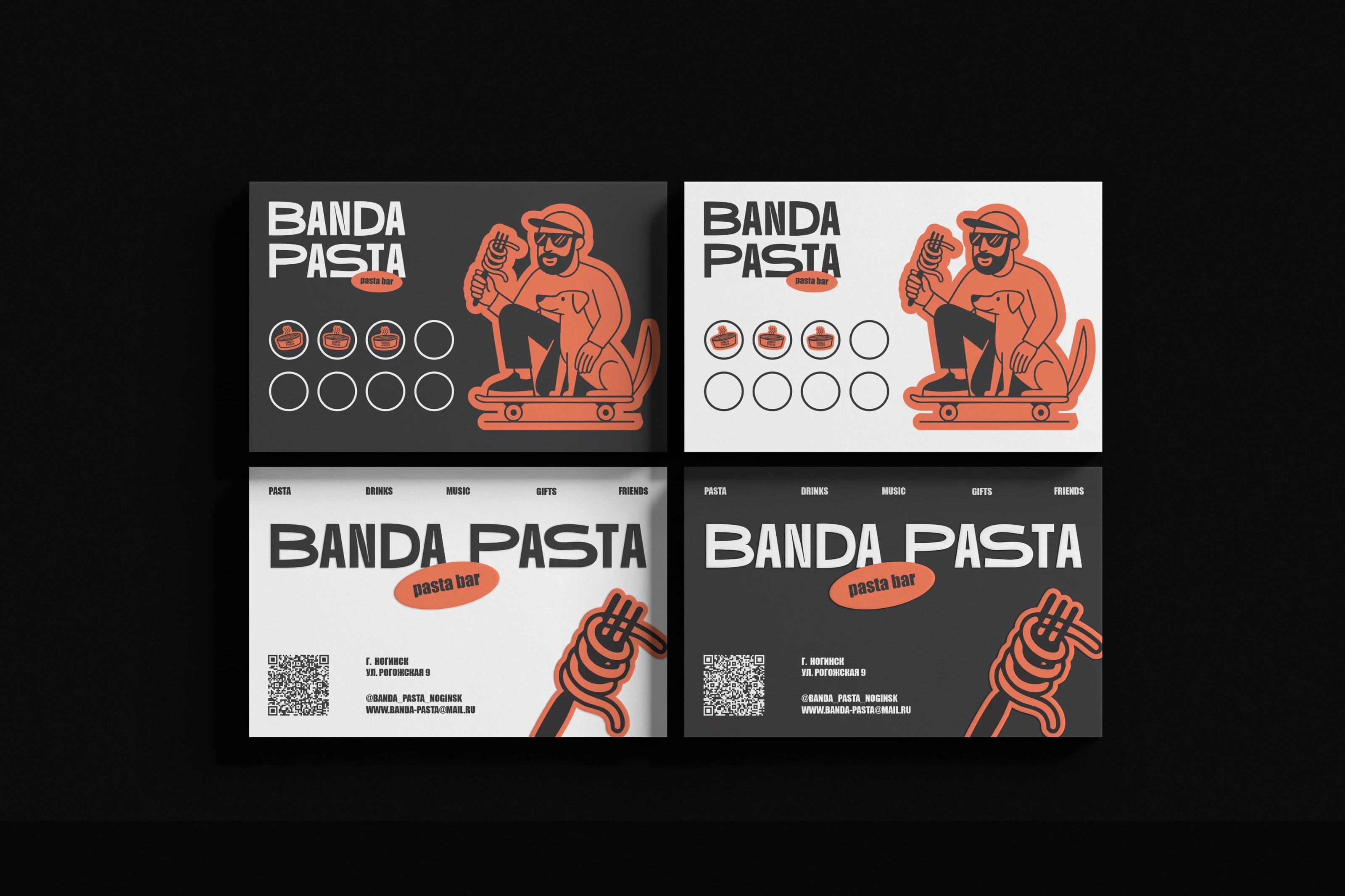 BANDA PASTA BAR BRAND IDENTITY — Изображение №17 — Брендинг, Графика на Dprofile
