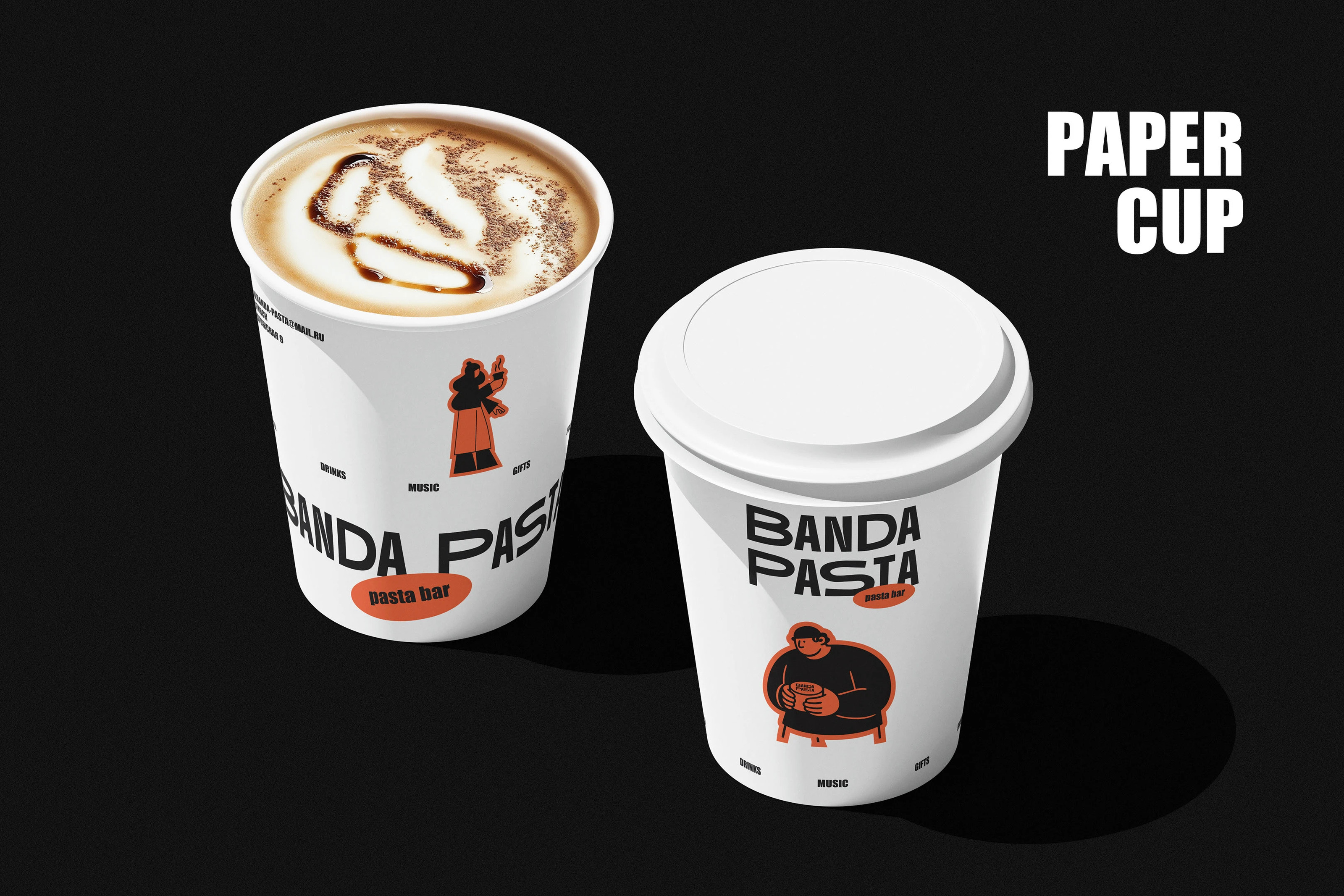 BANDA PASTA BAR BRAND IDENTITY — Изображение №9 — Брендинг, Графика на Dprofile