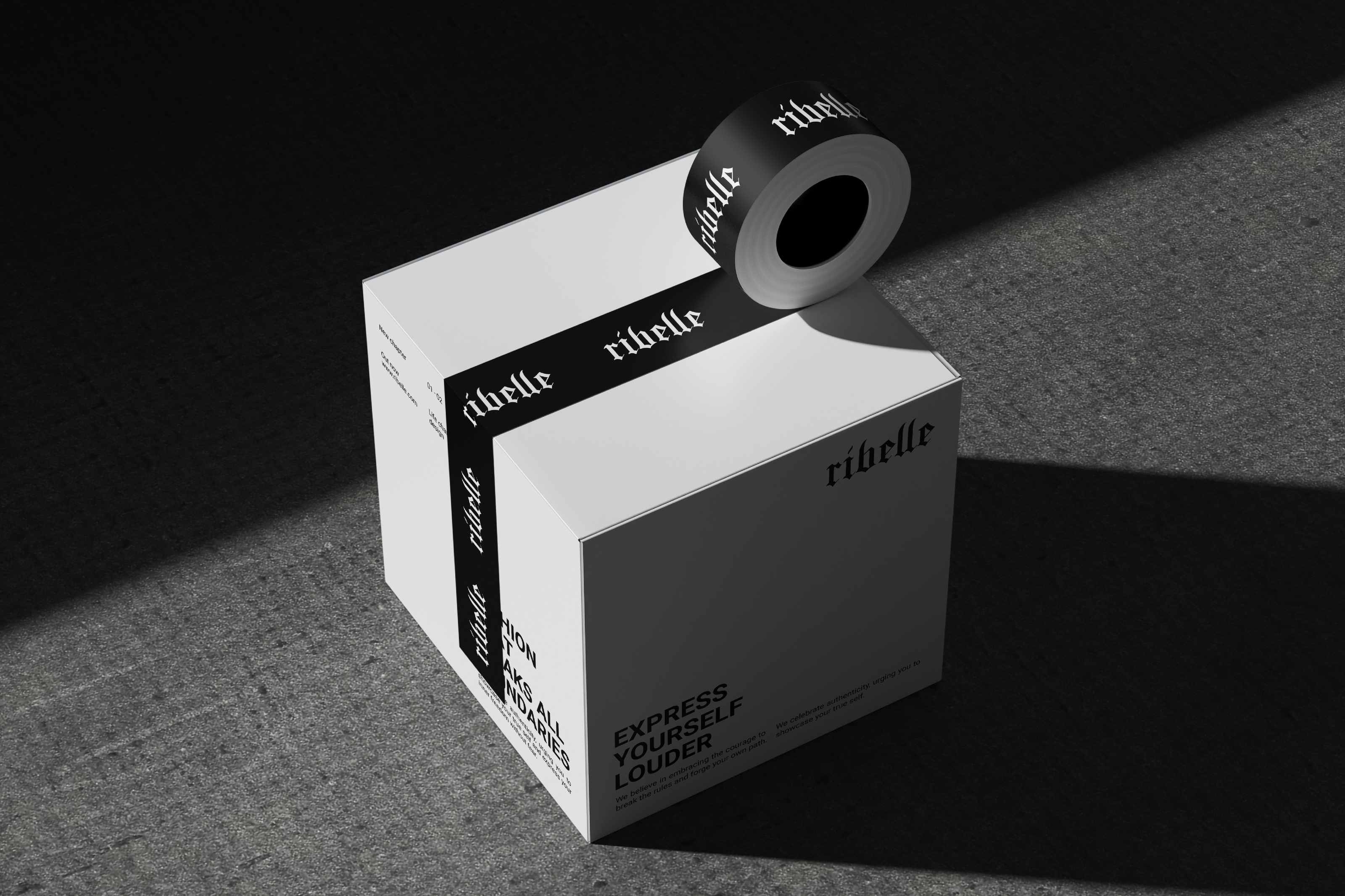RIBELLE / CLOTHING BRAND IDENTITY — Изображение №8 — Брендинг, Графика на Dprofile