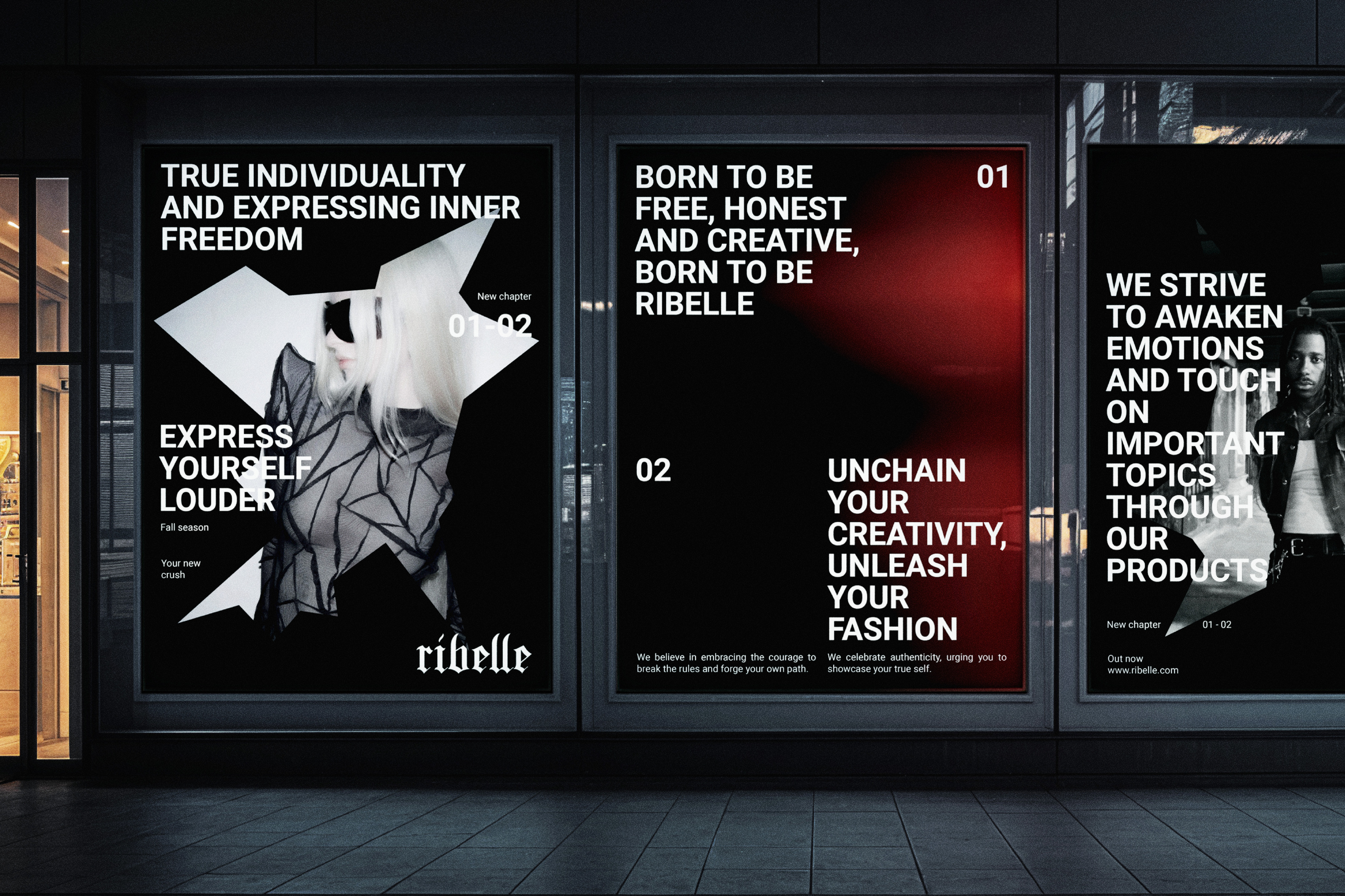 RIBELLE / CLOTHING BRAND IDENTITY — Изображение №19 — Брендинг, Графика на Dprofile