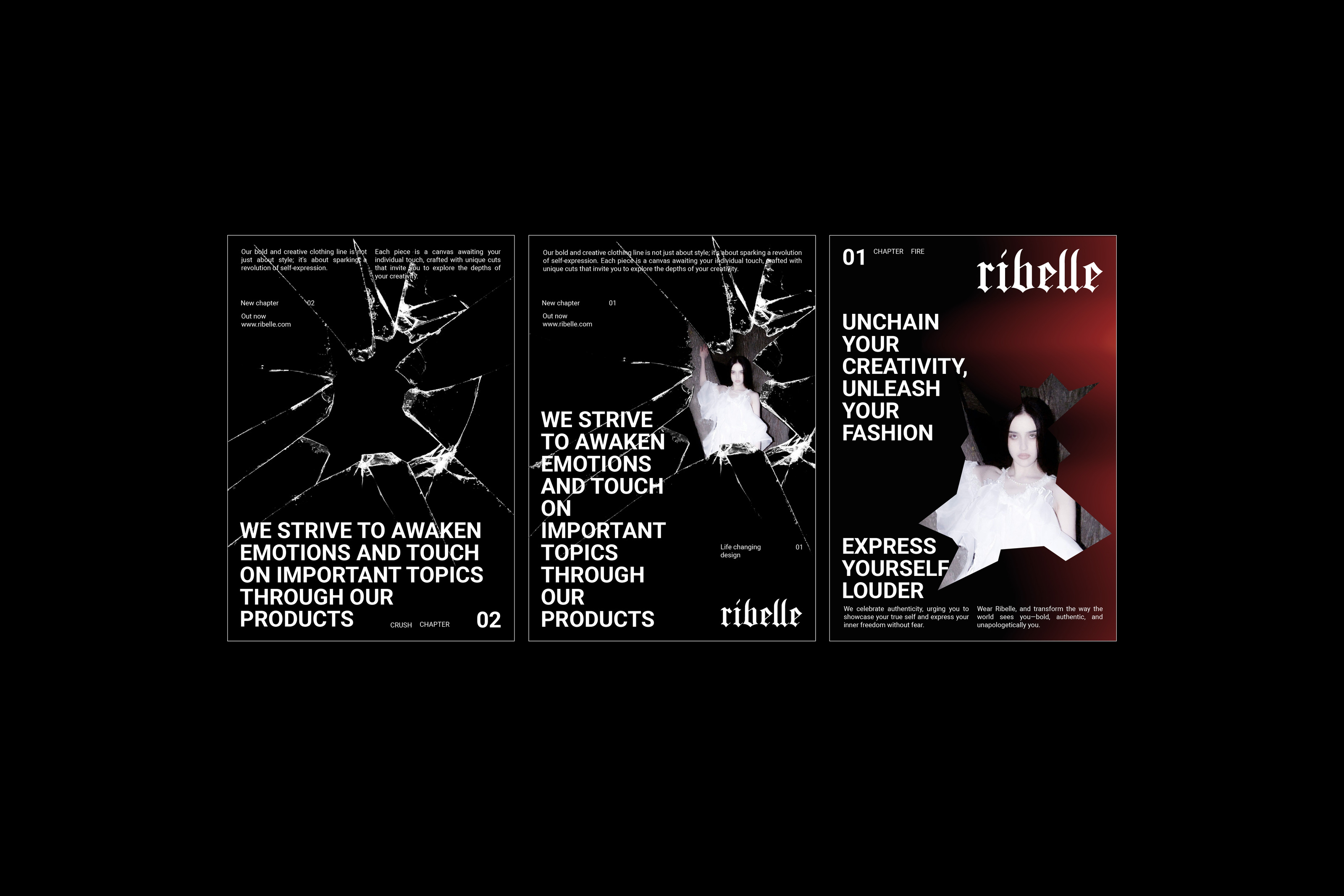RIBELLE / CLOTHING BRAND IDENTITY — Изображение №9 — Брендинг, Графика на Dprofile