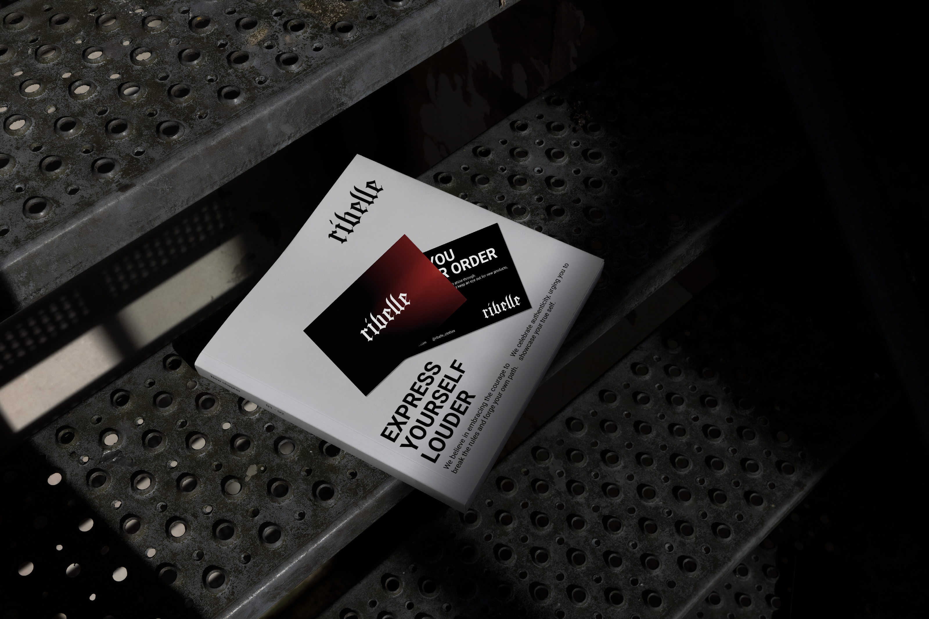 RIBELLE / CLOTHING BRAND IDENTITY — Изображение №3 — Брендинг, Графика на Dprofile