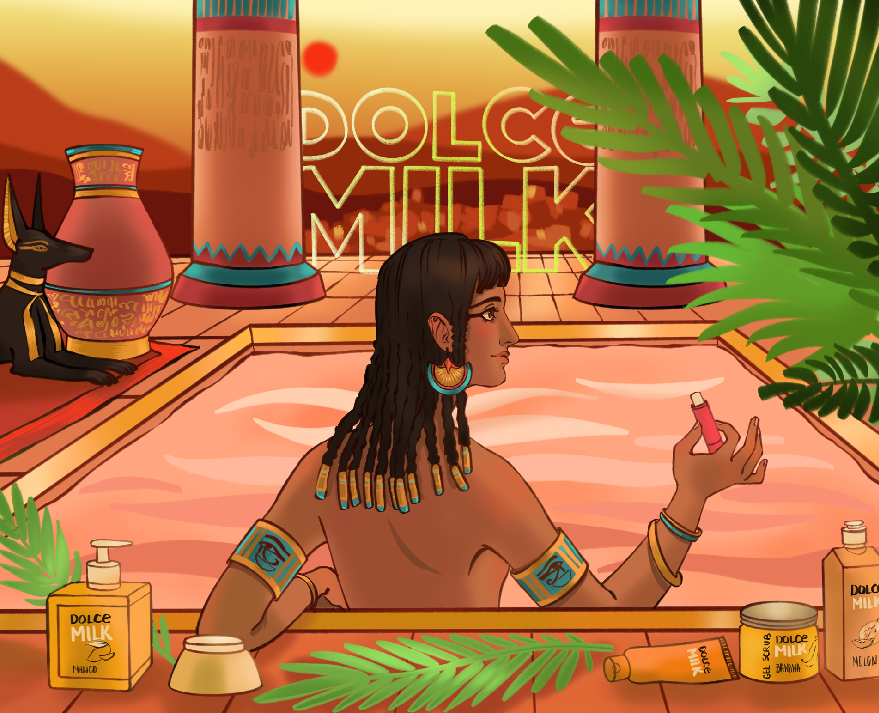 Древний Египет и DOLCE MILK на Dprofile