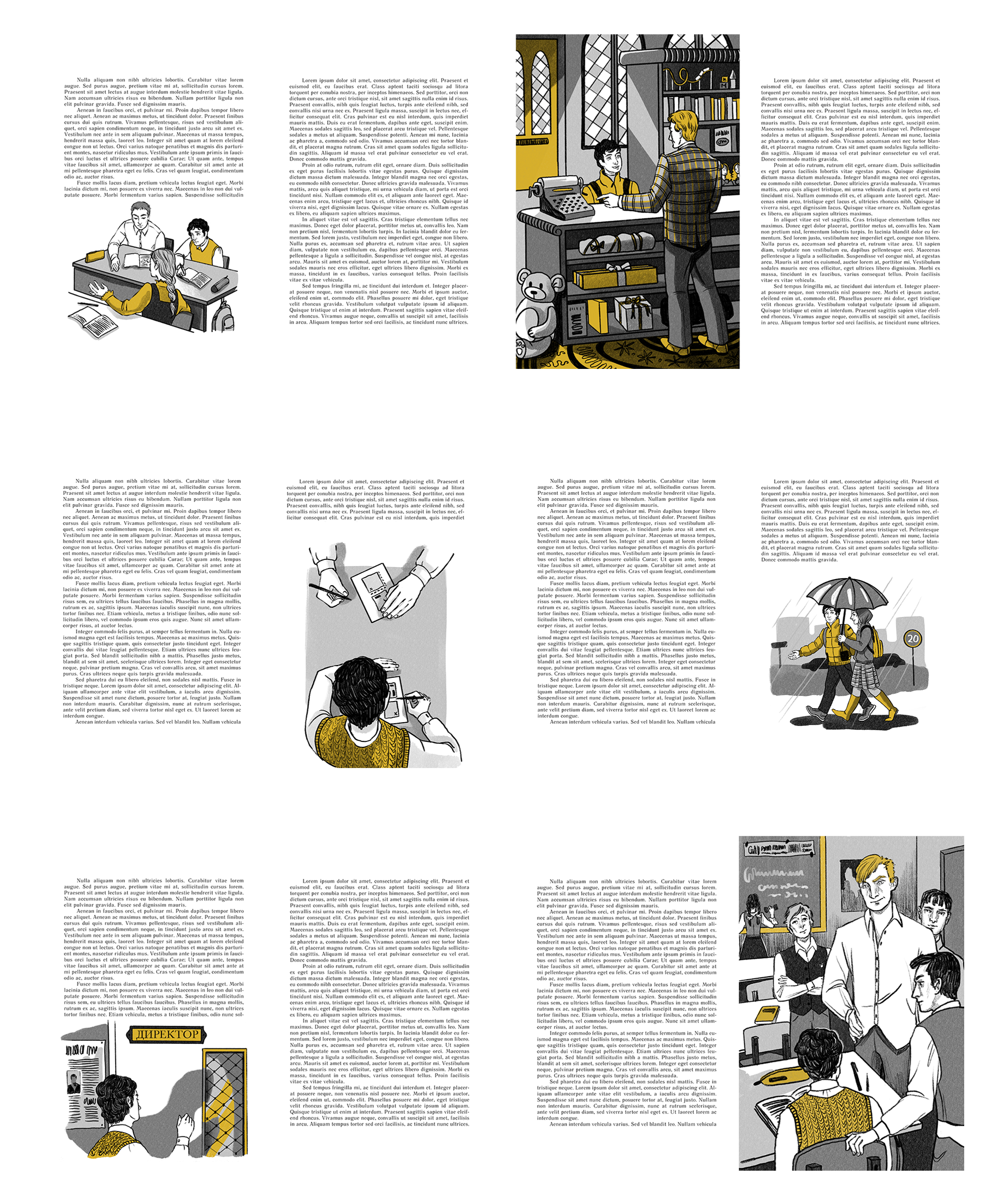 Детский рассказ | Children's story — Изображение №5 — Иллюстрация, Графика на Dprofile