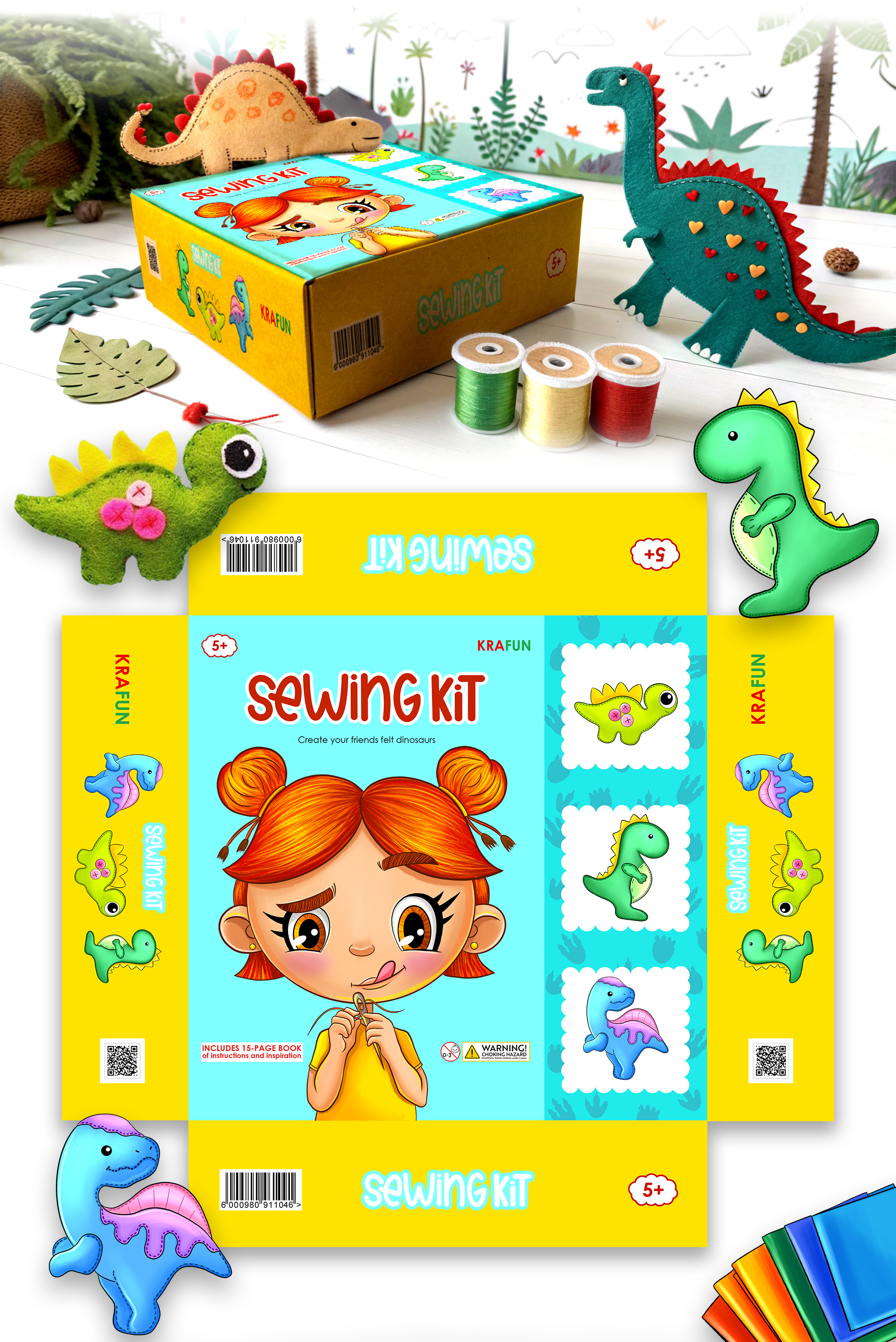 Дизайн персонажей для упаковок детского творчества — Изображение №4 — Брендинг, Иллюстрация на Dprofile