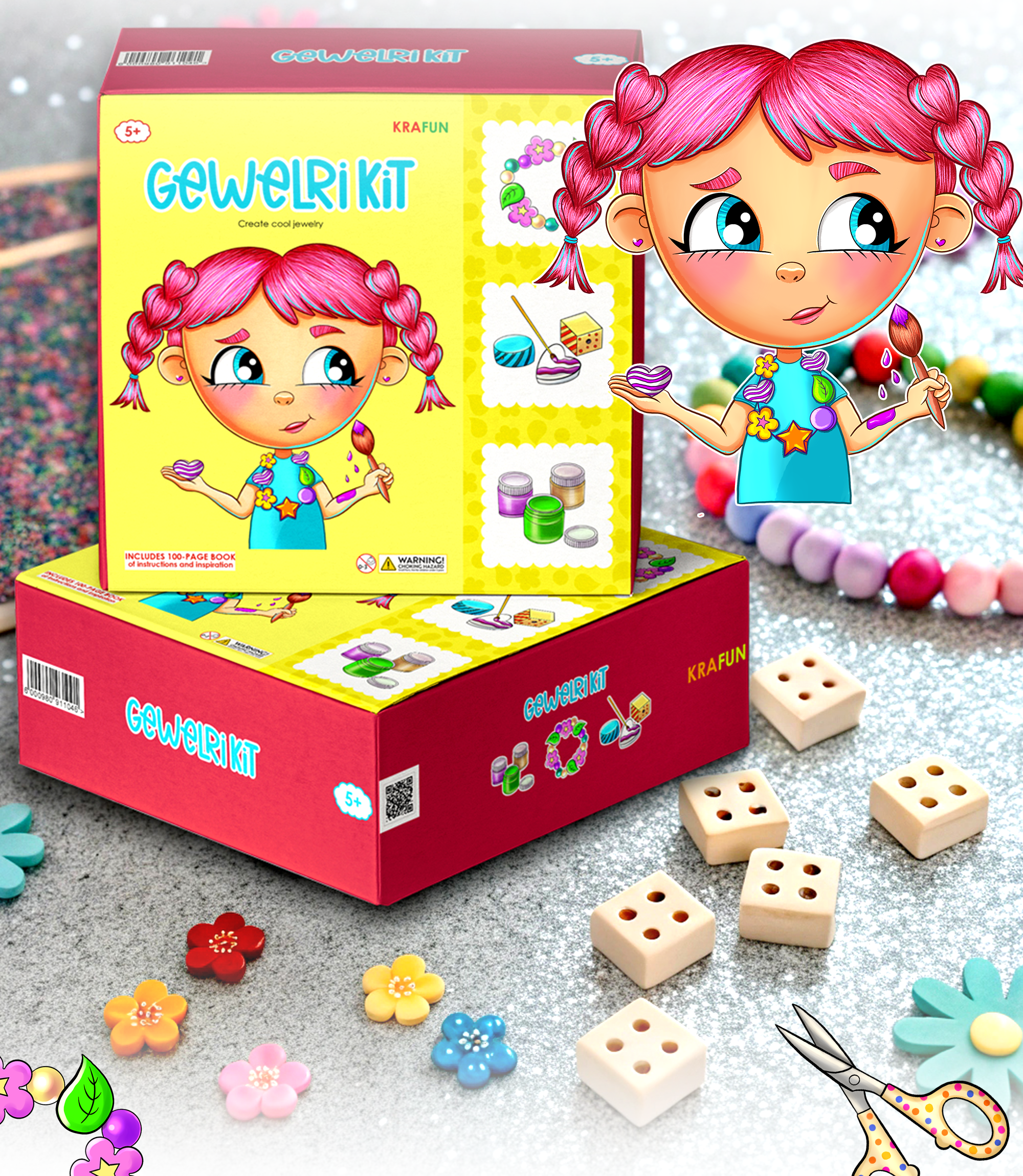 Дизайн персонажей для упаковок детского творчества — Изображение №11 — Брендинг, Иллюстрация на Dprofile