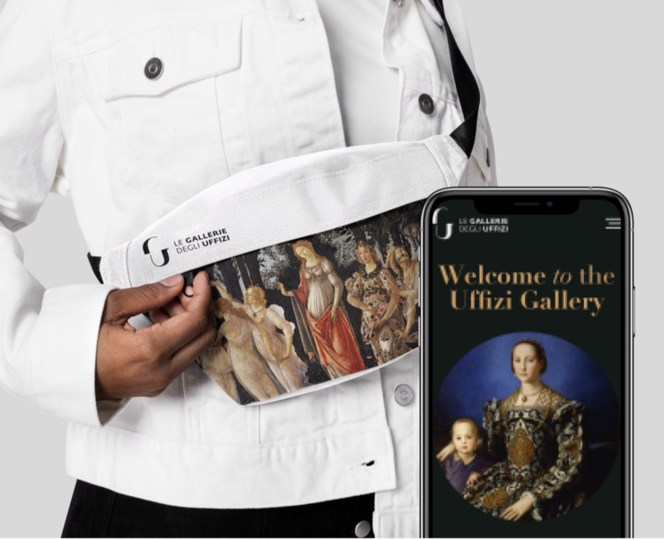 Redesign concept Uffizi Gallery — Интерфейсы, Иллюстрация на Dprofile