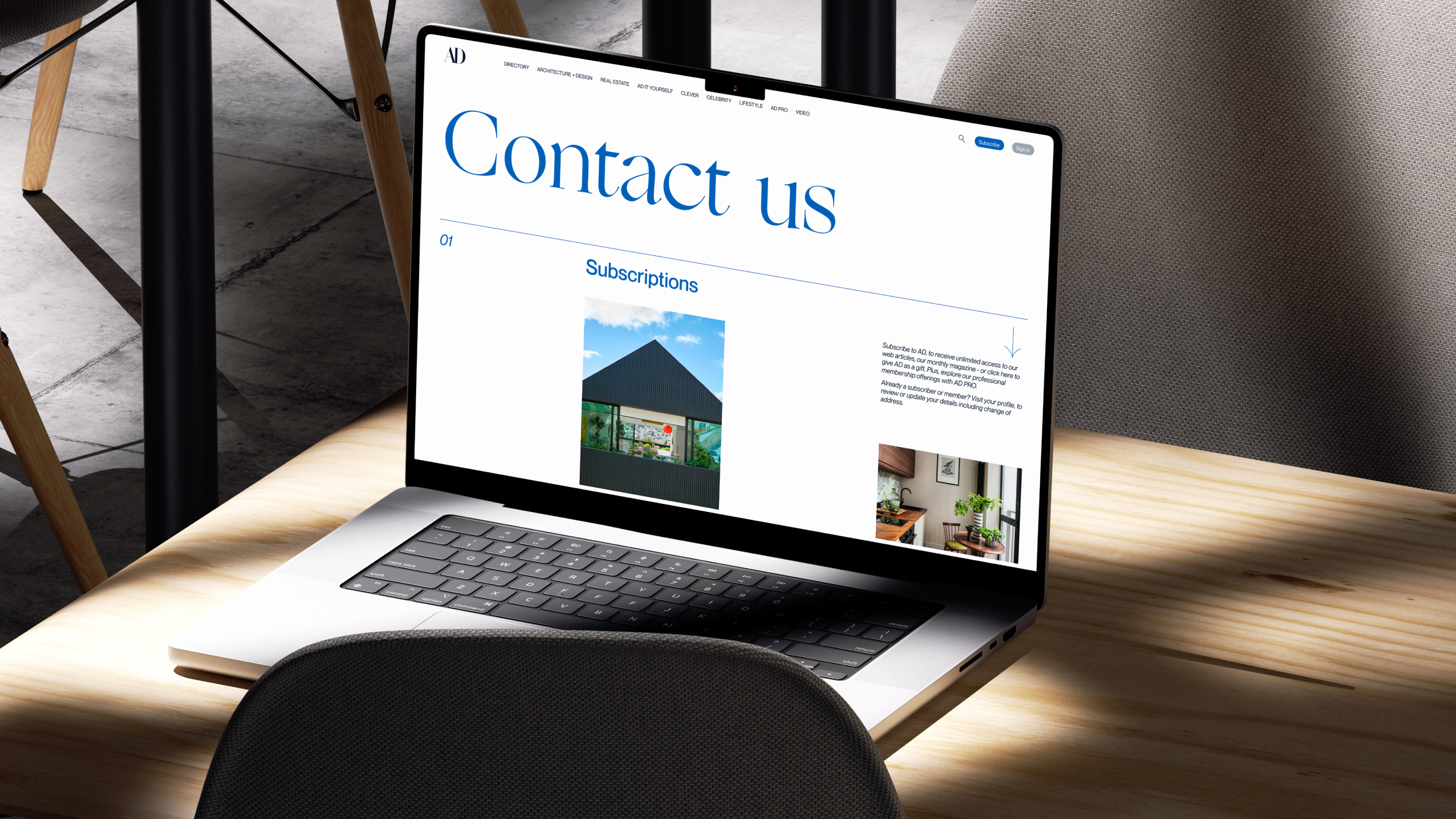 Architectural Digest ⎟Redesign news site — Изображение №11 — Интерфейсы, Анимация на Dprofile