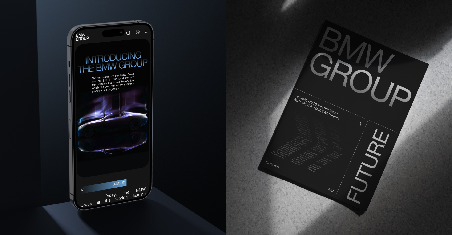 BMW Group | Corporative website | Редизайн веб-сайта — Изображение №12 — Интерфейсы на Dprofile