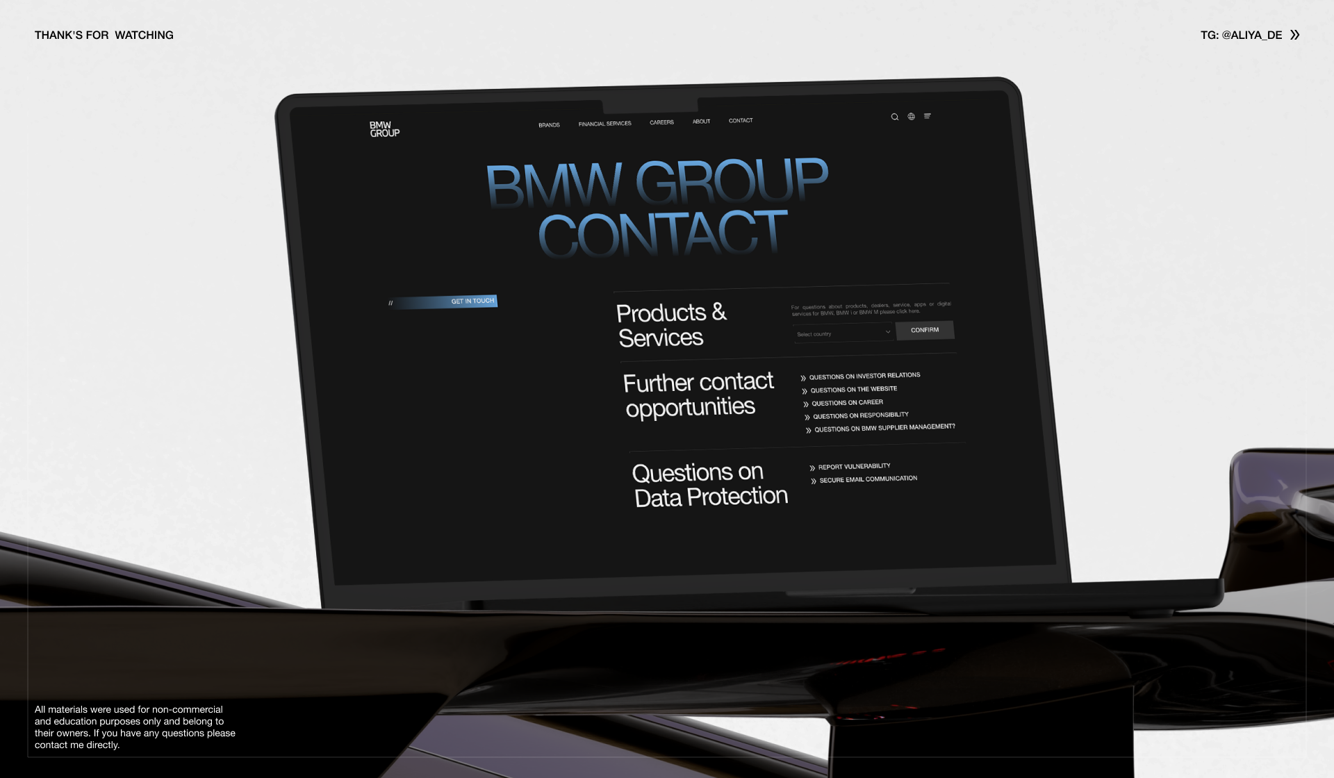 BMW Group | Corporative website | Редизайн веб-сайта — Изображение №14 — Интерфейсы на Dprofile